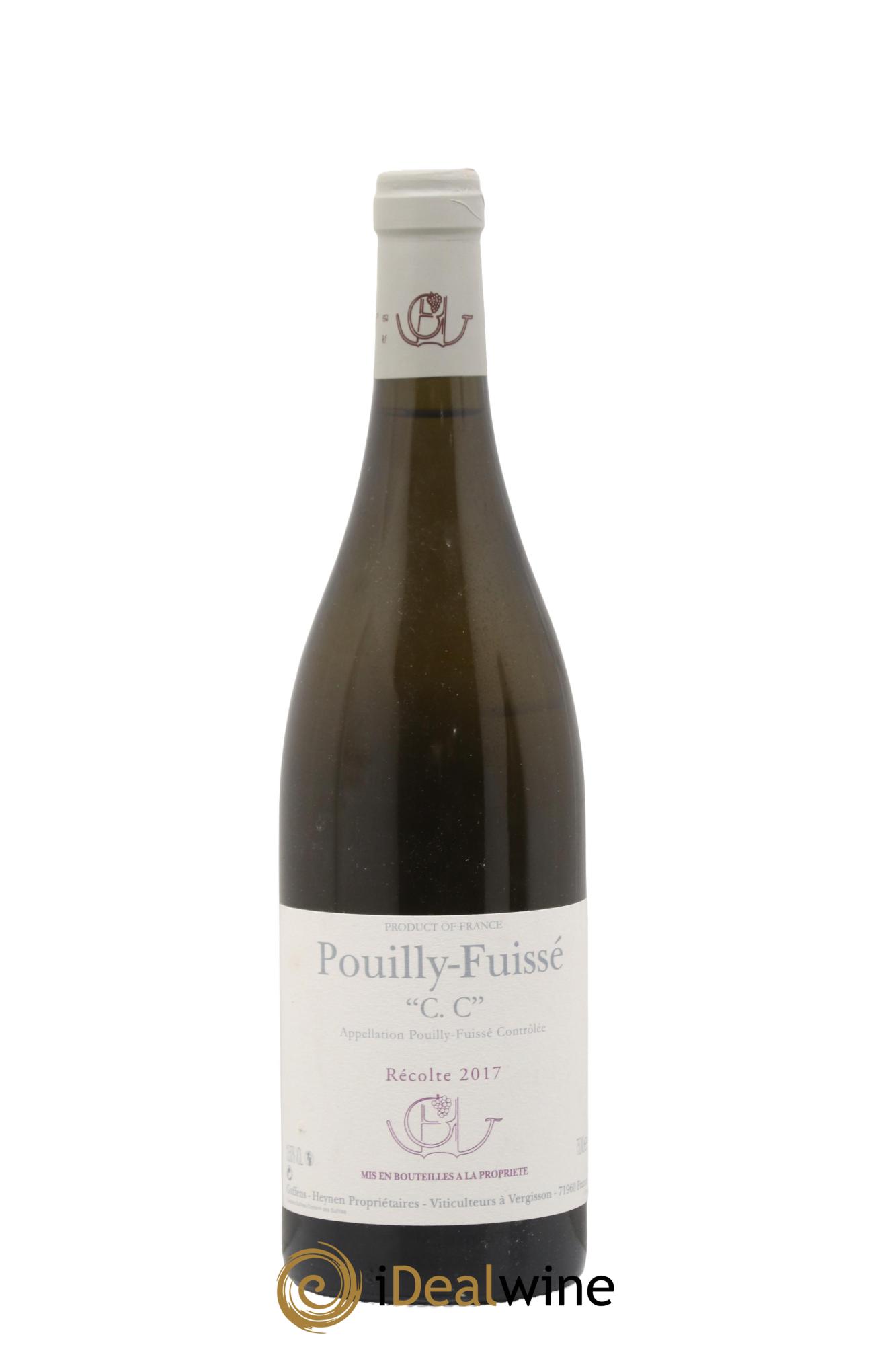 Pouilly-Fuissé C.C. Guffens-Heynen 2017 - Lot de 1 bouteille - 0