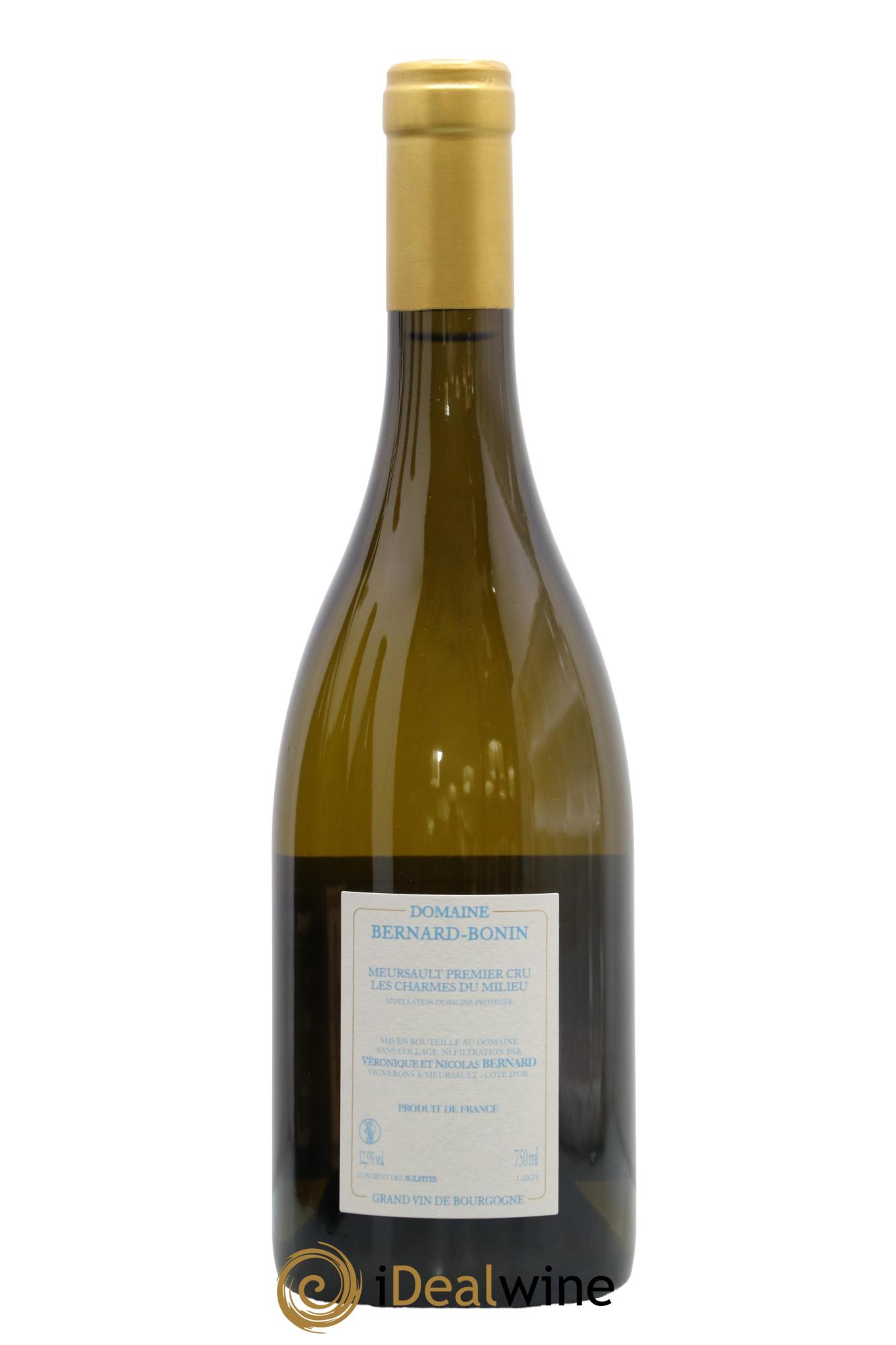 Meursault 1er Cru Les Charmes du Milieu Bernard Bonin 2022 - Lotto di 1 bottiglia - 1