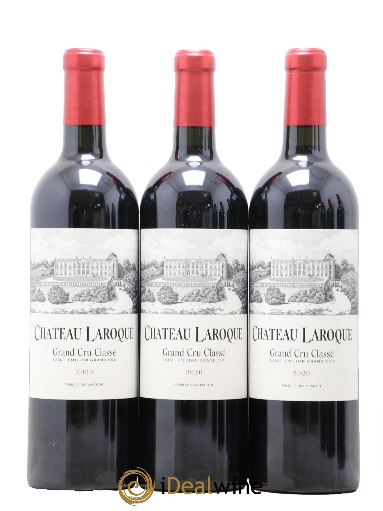 Château Laroque Grand Cru Classé 2020 - Lot de 6 bouteilles - 1