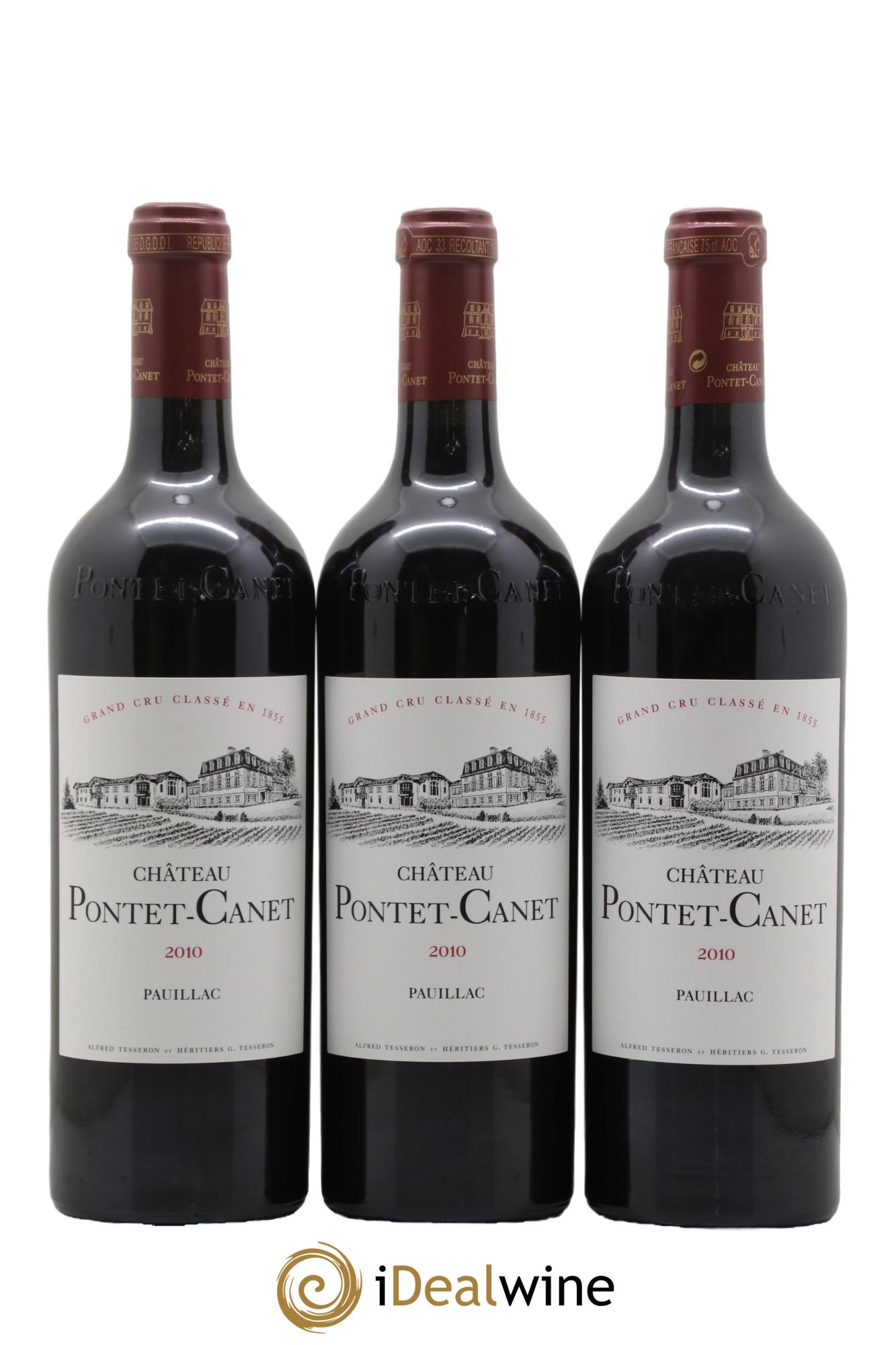 Château Pontet Canet 5ème Grand Cru Classé 2010 - Lot of 6 bottles - 1