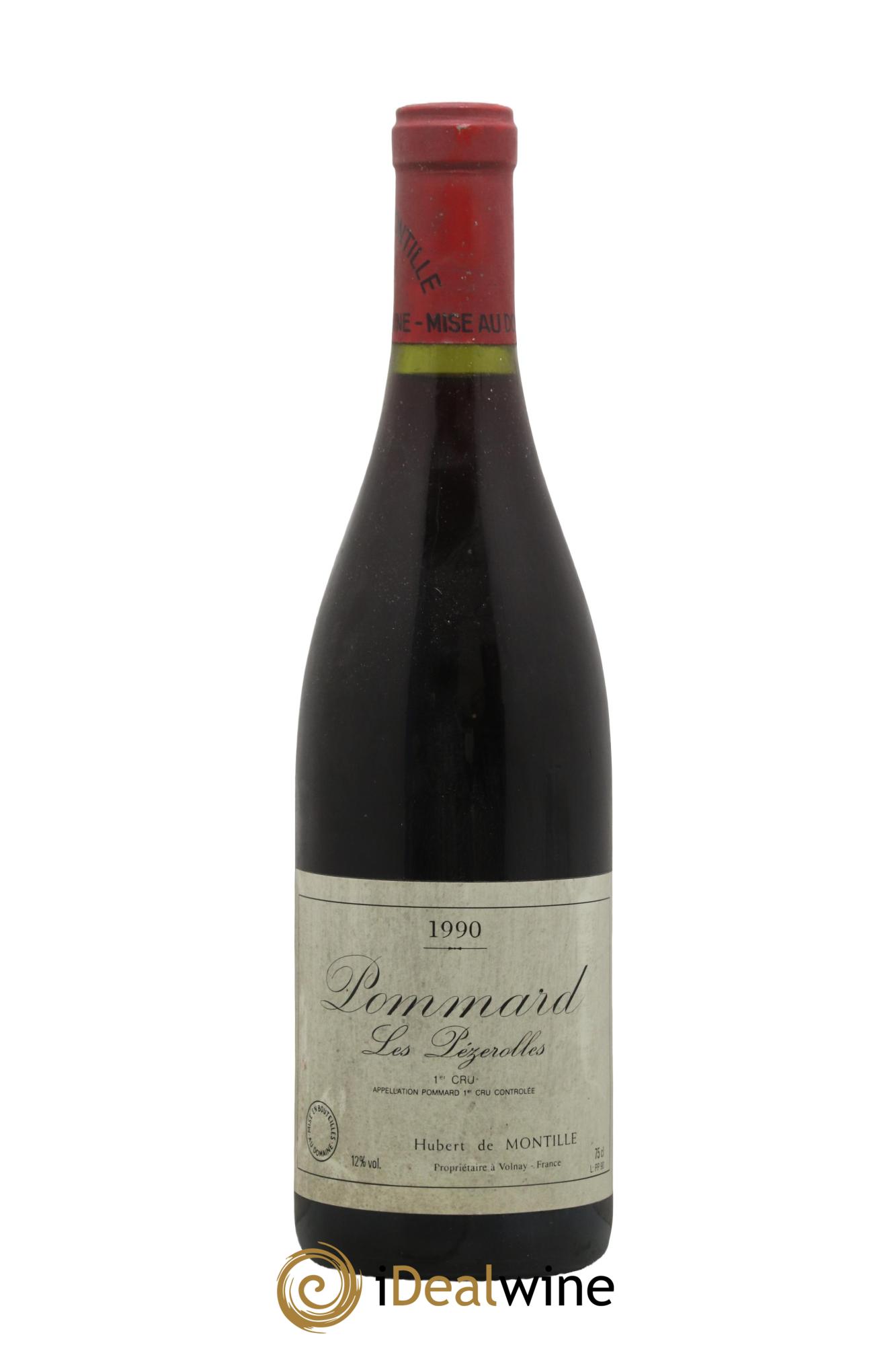 Pommard 1er Cru Les Pézerolles De Montille (Domaine) 1990 - Lot de 1 bouteille - 0
