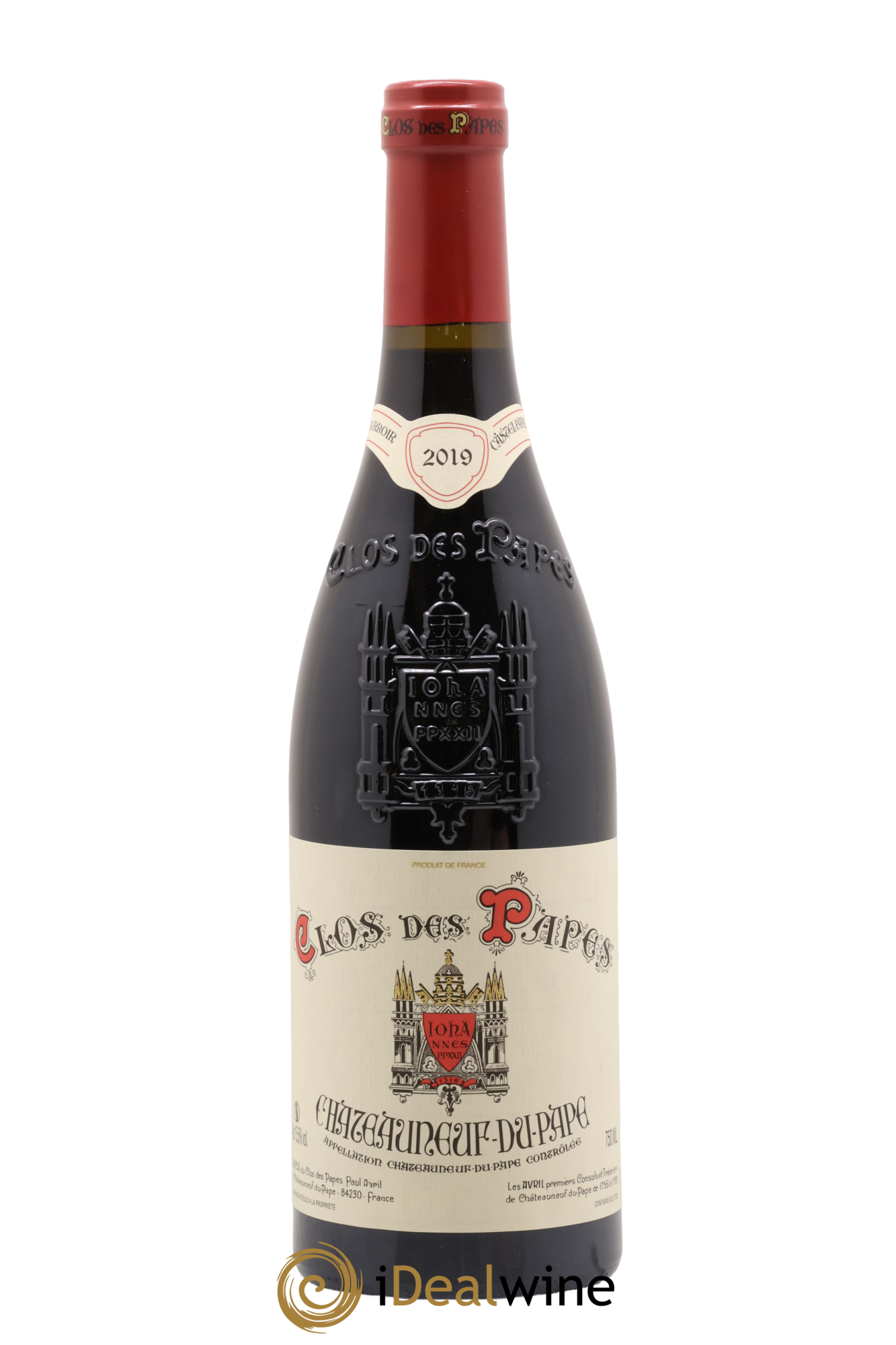Châteauneuf-du-Pape Clos des Papes - Paul Avril 2019 - Lot de 1 bouteille - 0