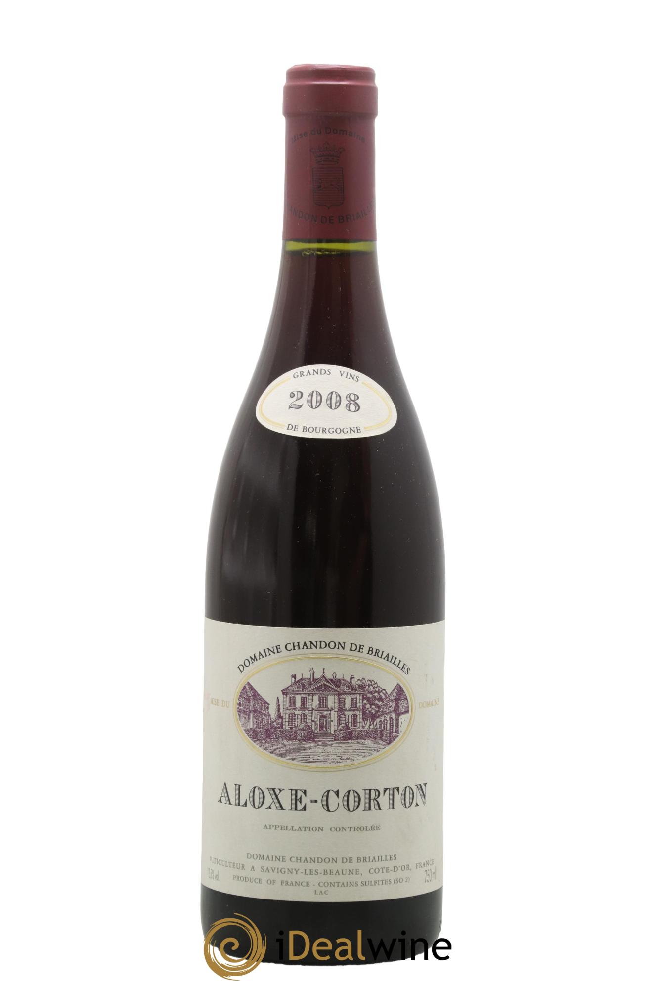Aloxe-Corton Domaine Chandon de Briailles 2008 - Lot de 1 bouteille - 0