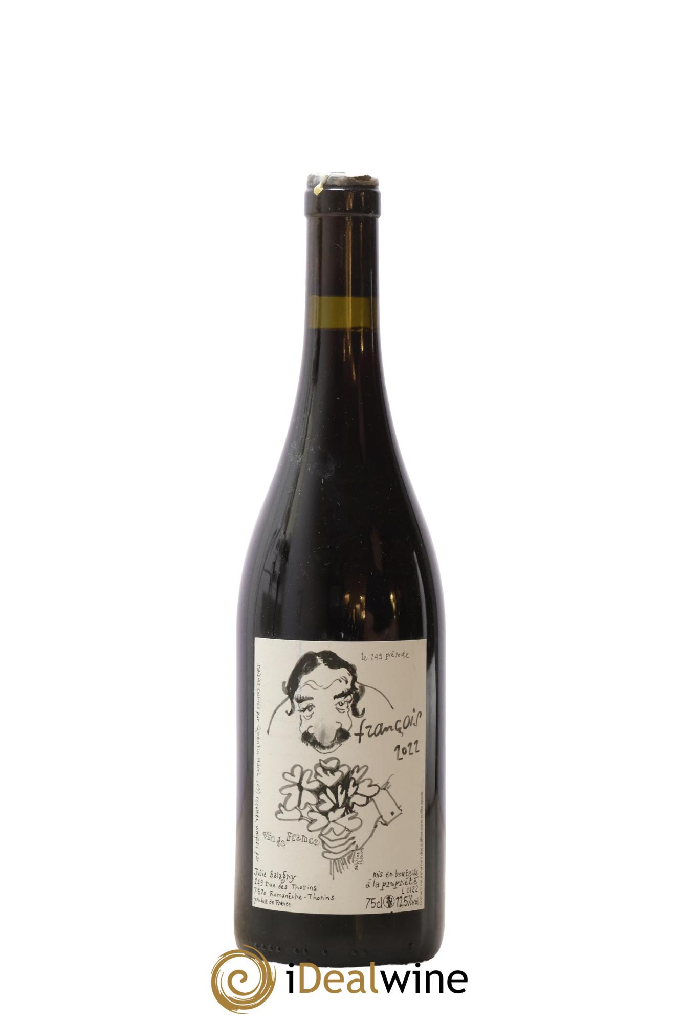 Vin de France François Julie Balagny 2022 - Posten von 1 Flasche - 0