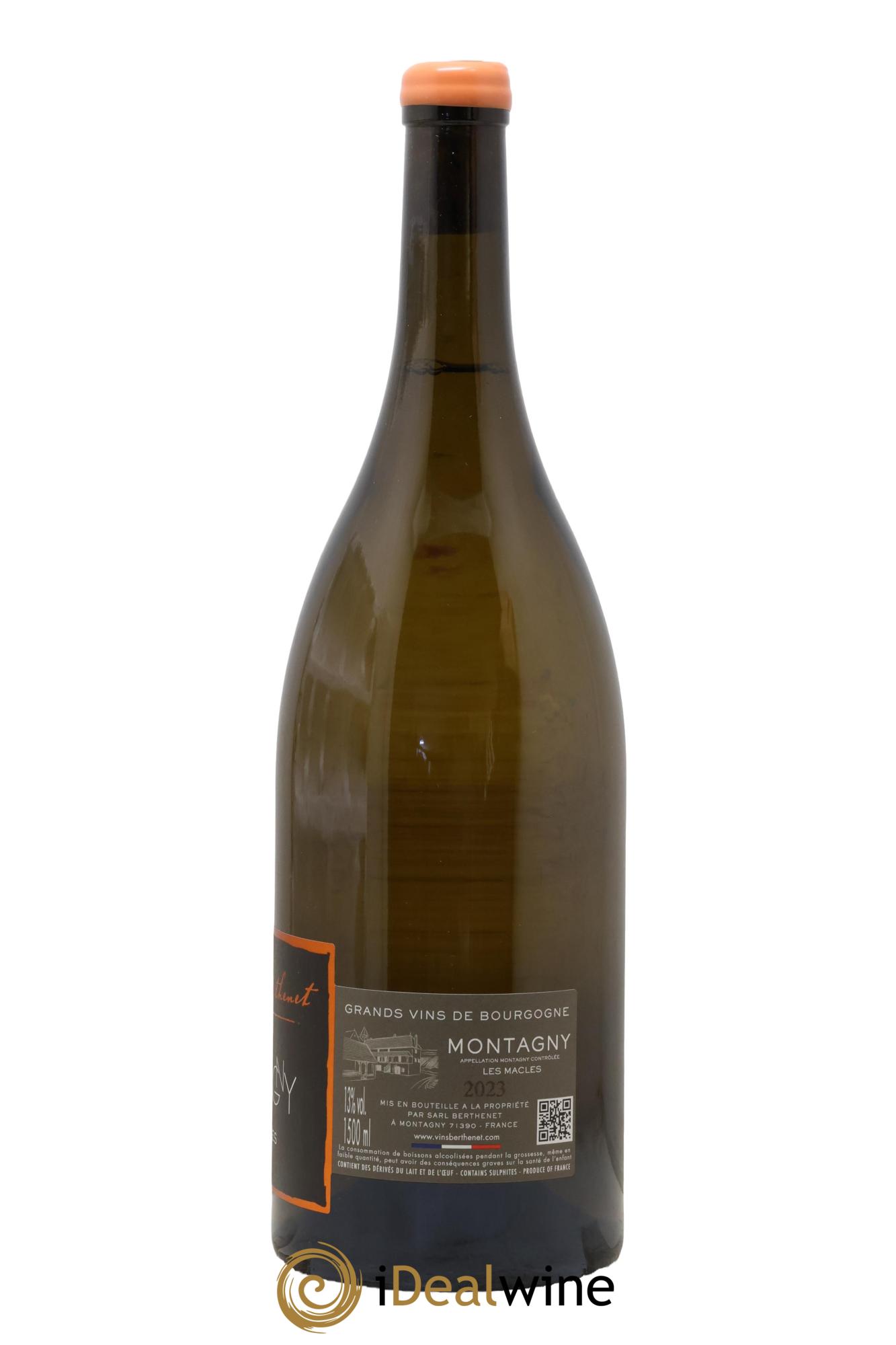 Montagny Les Mâcles Domaine Berthenet 2023 - Posten von 1 Magnum - 1