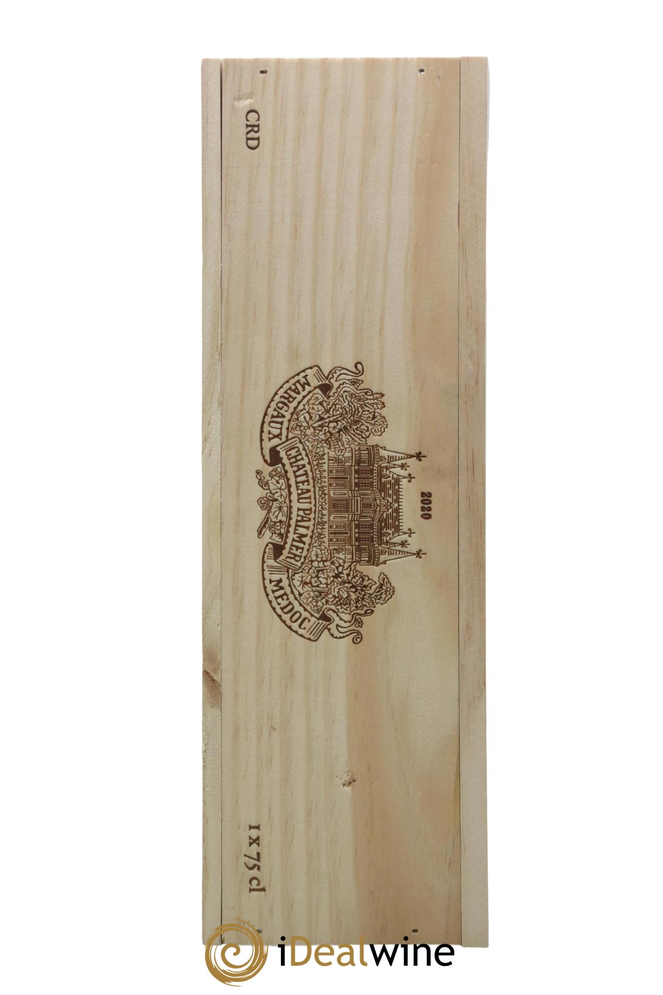 Château Palmer 3ème Grand Cru Classé  2020 - Posten von 1 Flasche - 2