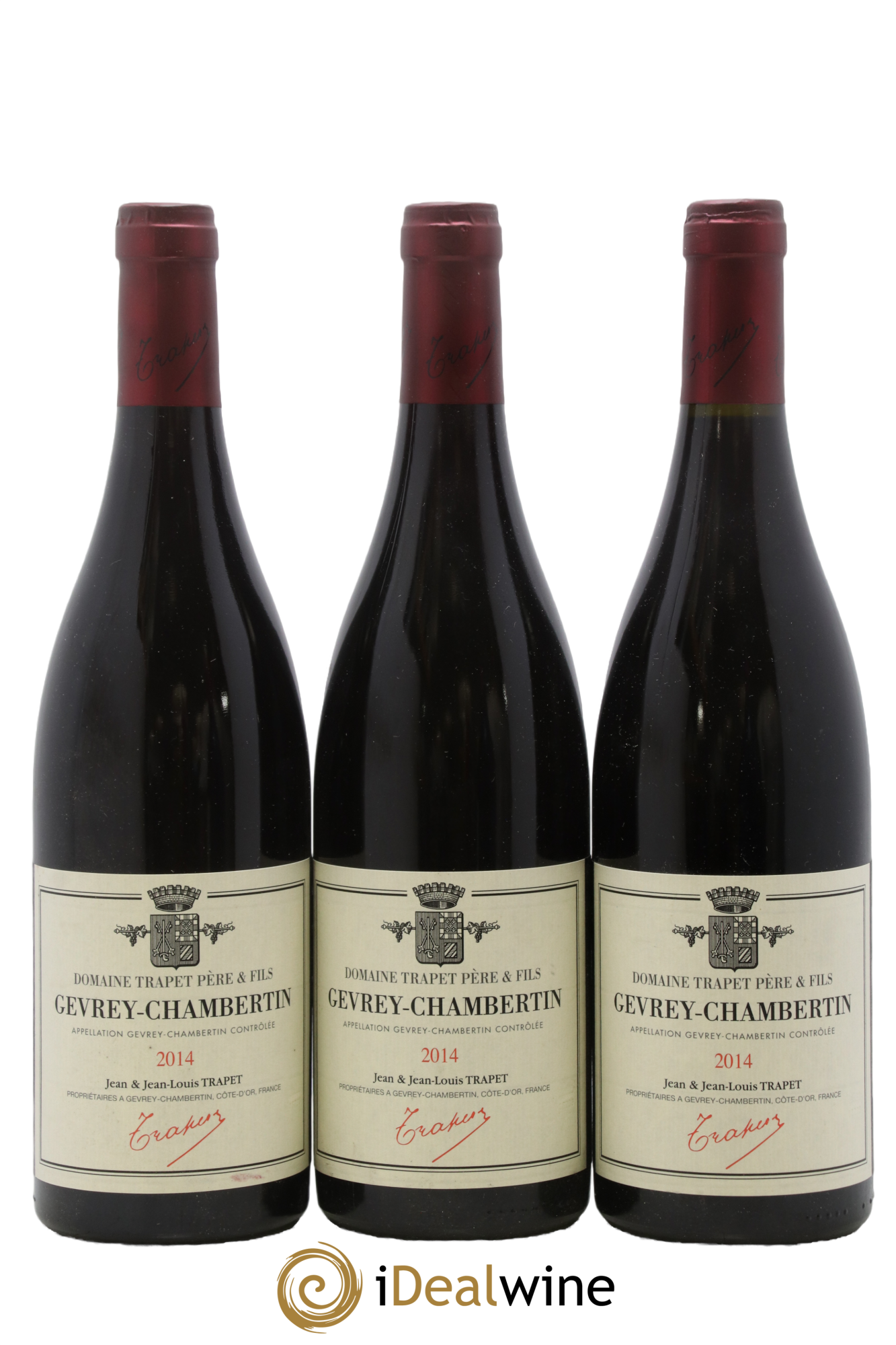 Gevrey-Chambertin Domaine Trapet 2014 - Lot de 3 bouteilles - 0