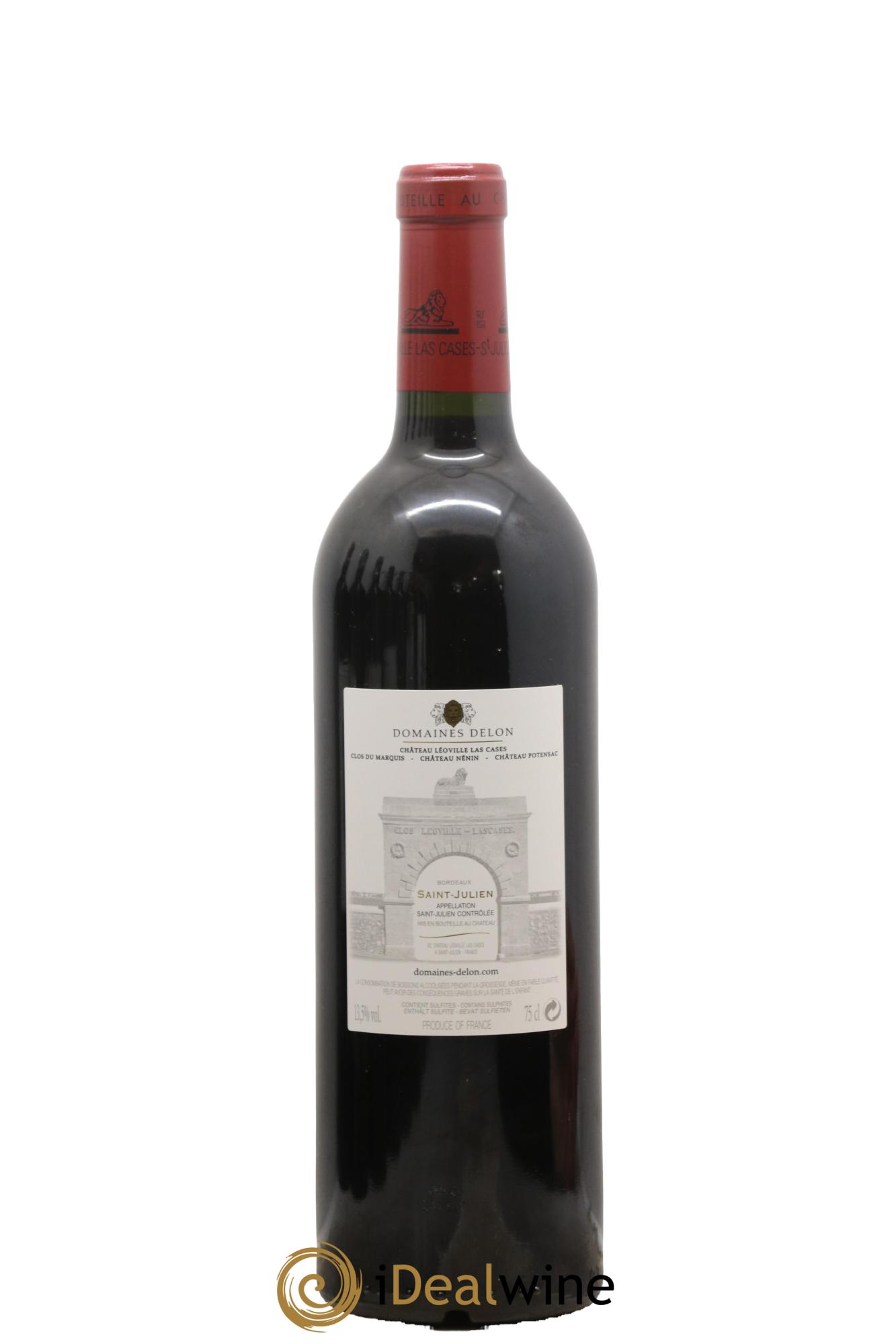 Château Léoville Las Cases 2ème Grand Cru Classé 2015 - Lot of 1 bottle - 1