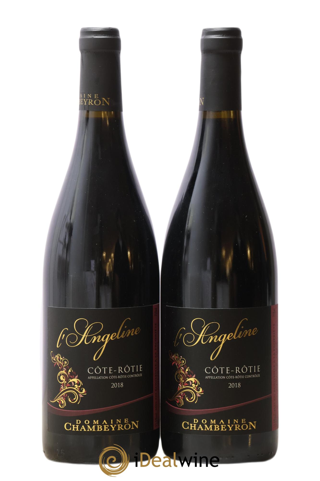 Côte-Rôtie Angeline Domaine Chambeyron 2018 - Lot de 2 bouteilles - 0