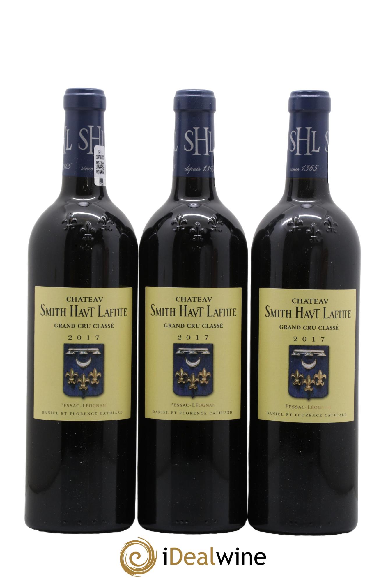 Château Smith Haut Lafitte Cru Classé de Graves 2017 - Lot of 3 bottles - 0
