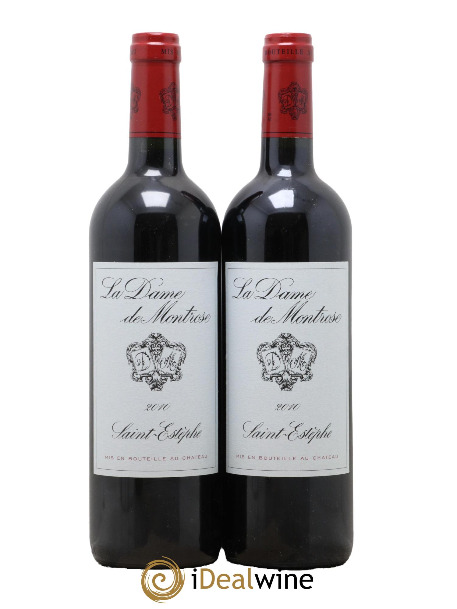 La Dame de Montrose Second Vin 2010 - Lot de 2 bouteilles - 0