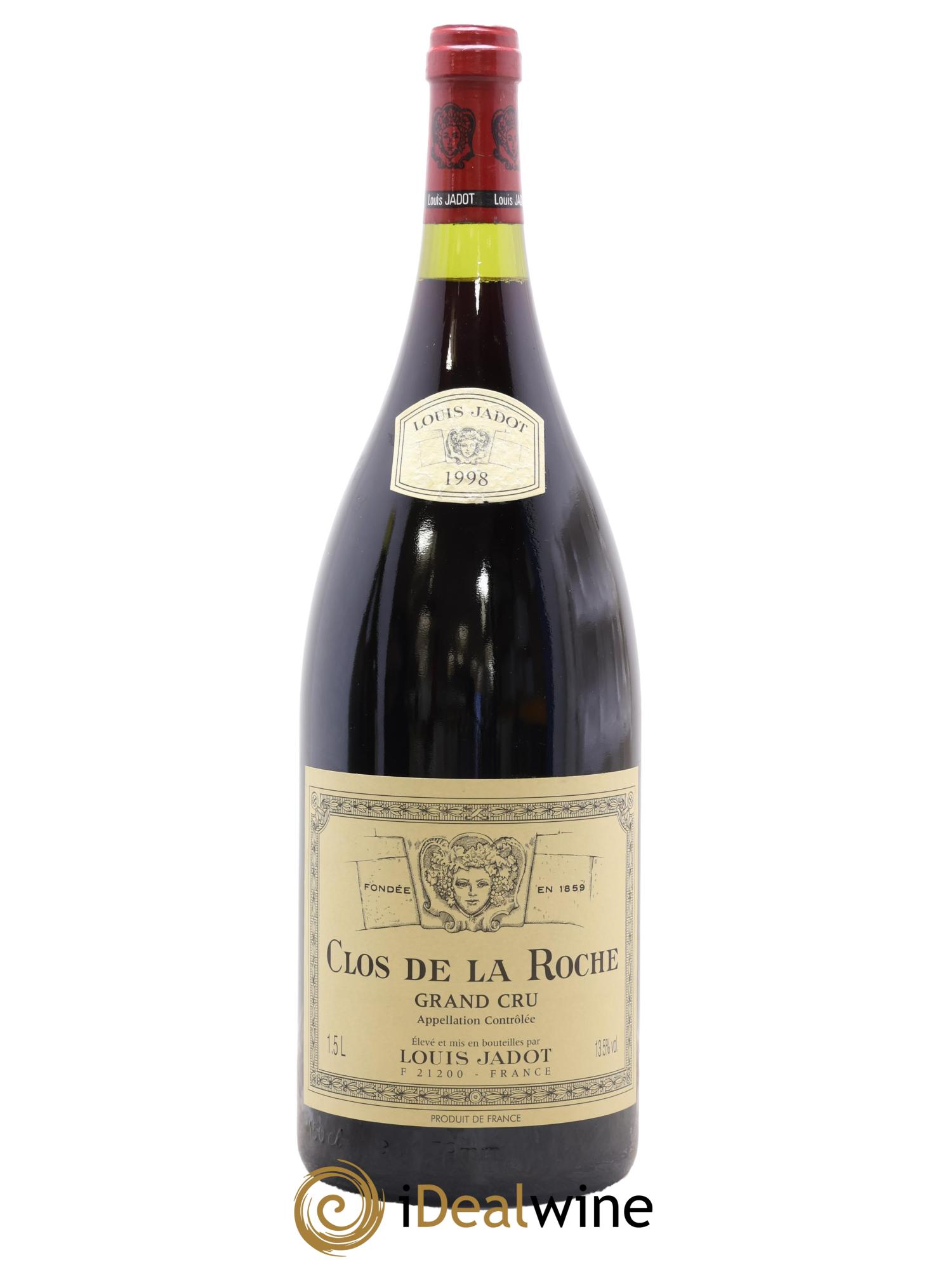 Clos de la Roche Grand Cru Maison Louis Jadot 1998 - Lotto di 1 magnum - 0