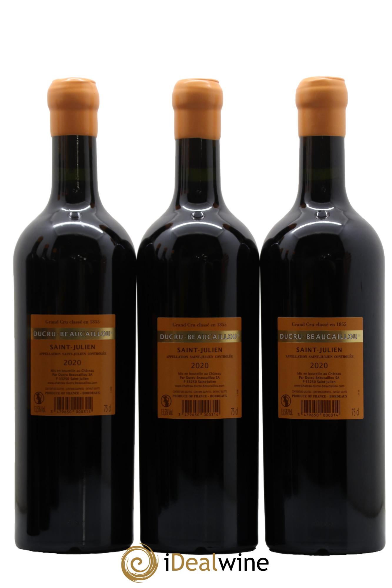 Château Ducru Beaucaillou 2ème Grand Cru Classé 2020 - Posten von 6 Flaschen - 4