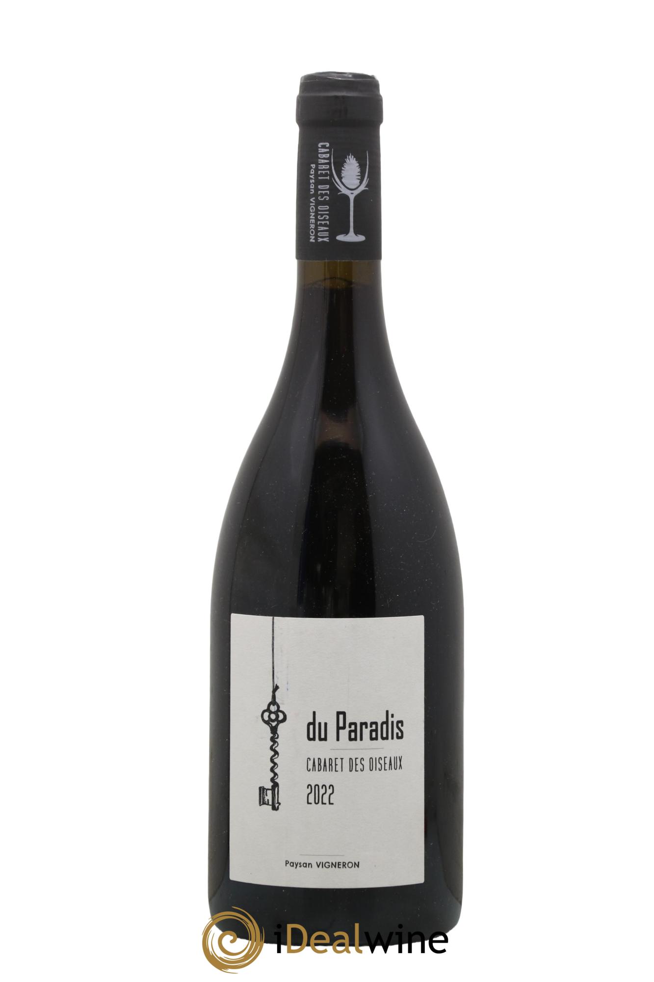 Vin de France Clé du Paradis Le Cabaret des Oiseaux 2022 - Lot de 1 bouteille - 0