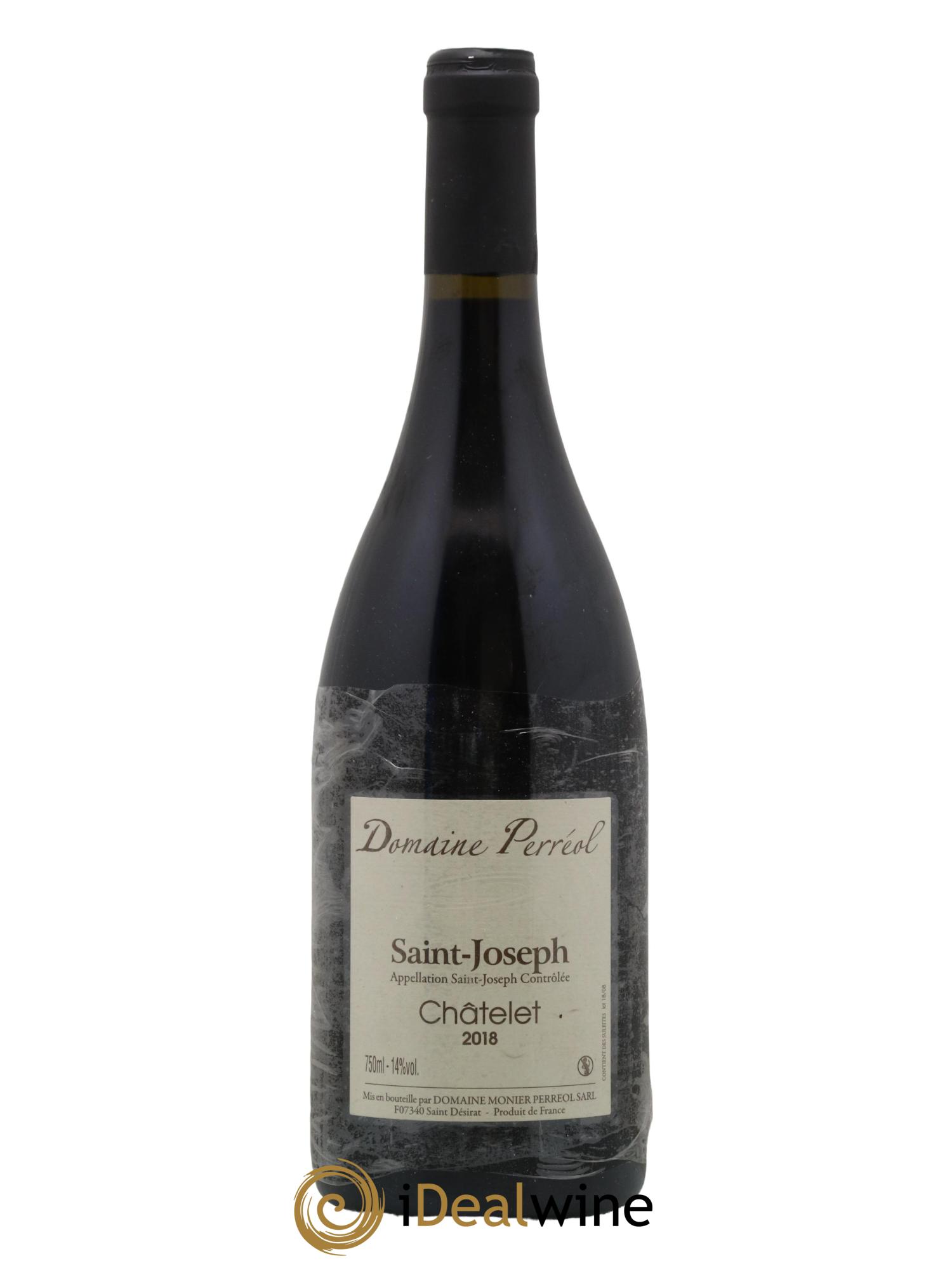 Saint-Joseph Chatelet Domaine Monier Perreol 2018 - Lot de 1 bouteille - 0