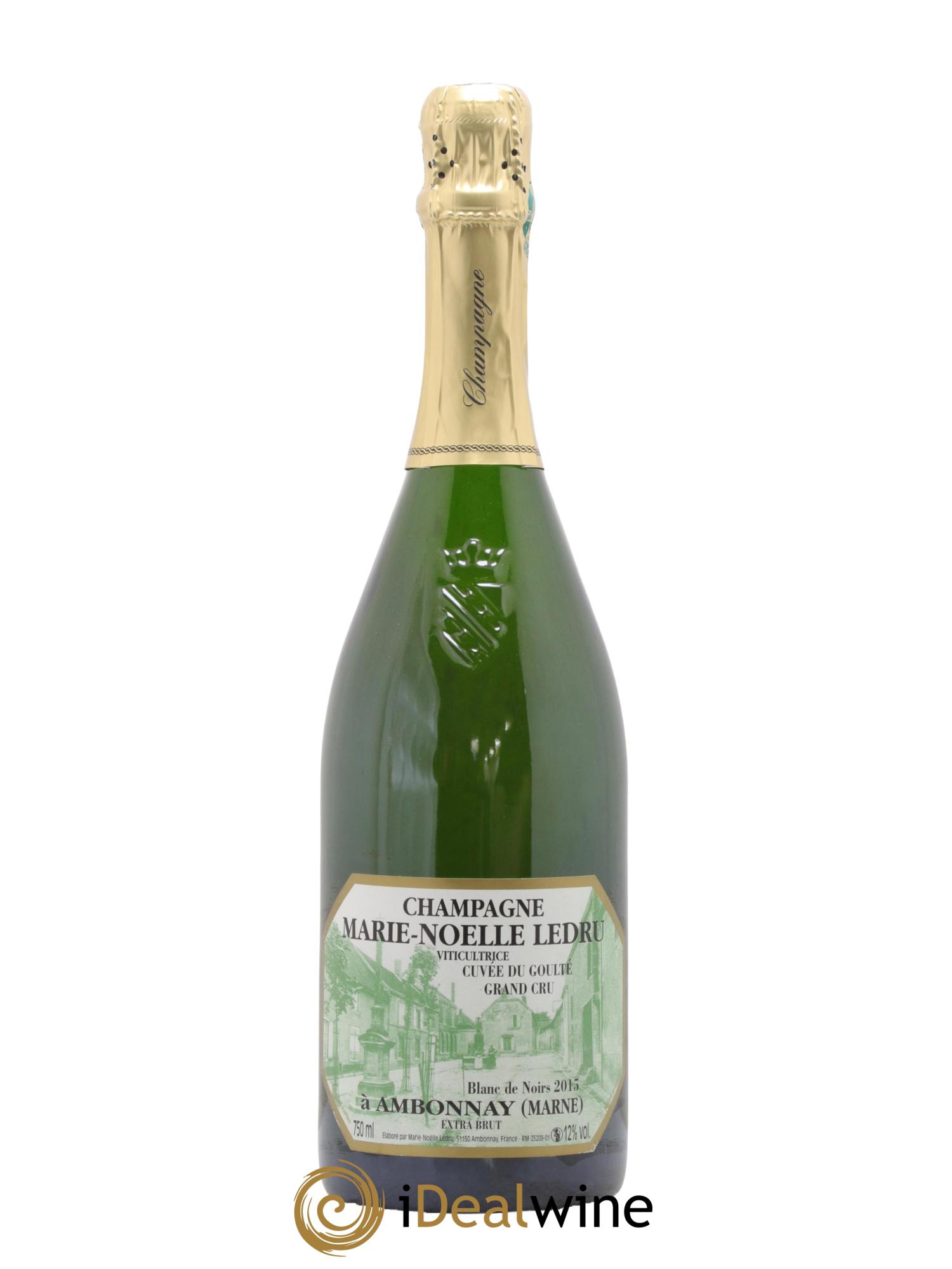 Cuvée du Goulté Blanc de Noirs Marie-Noëlle Ledru 2015 - Lotto di 1 bottiglia - 0