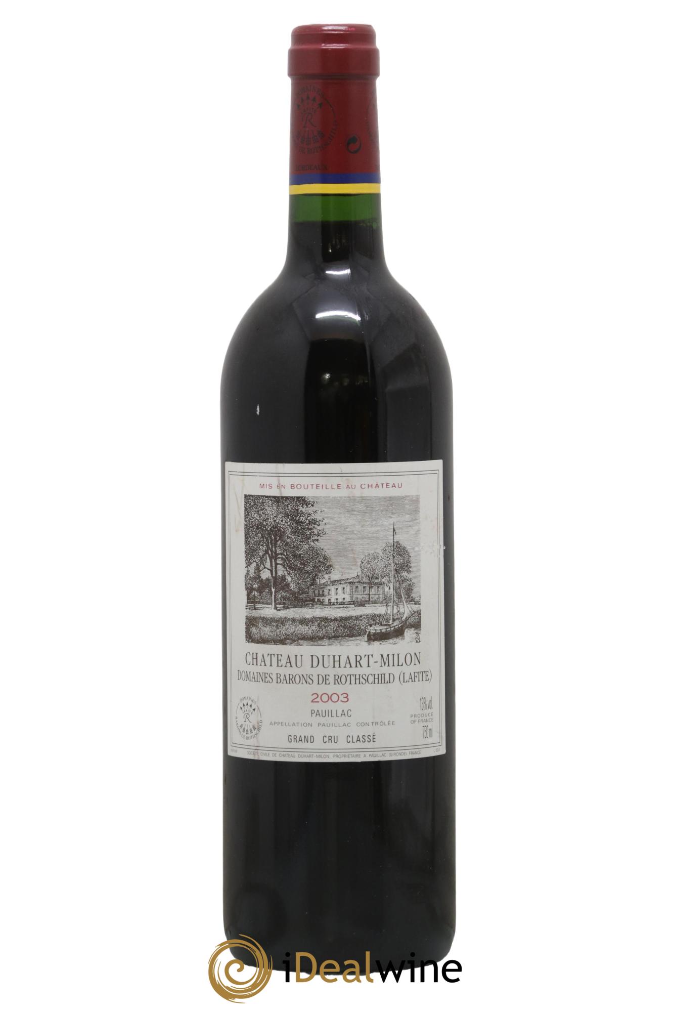Château Duhart-Milon 4ème Grand Cru Classé 2003 - Lotto di 1 bottiglia - 0