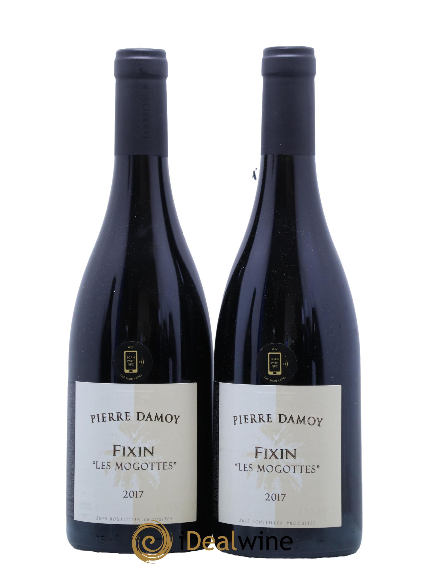 Fixin Les Mogottes Pierre Damoy 2017 - Lot de 2 bouteilles - 0
