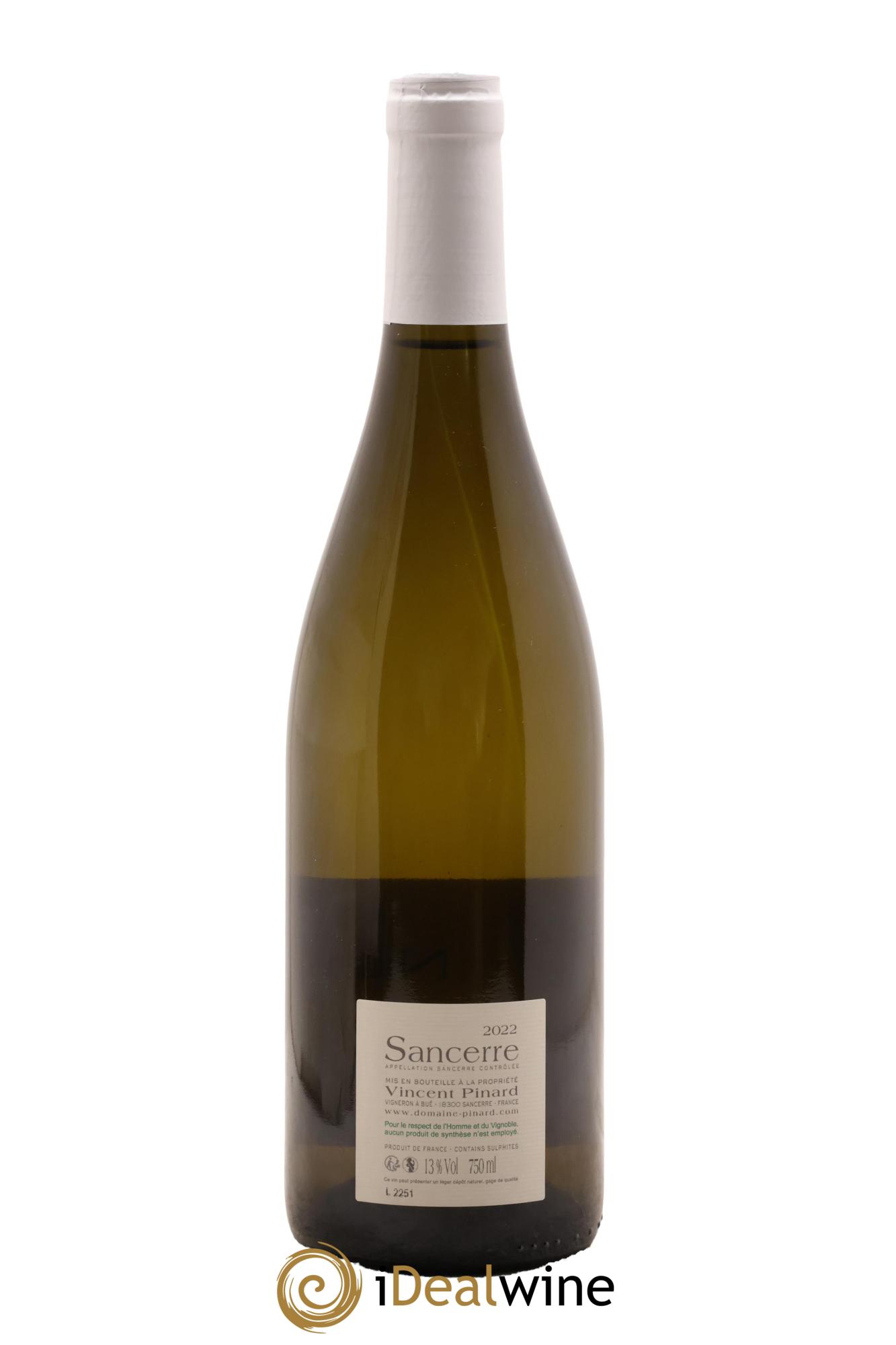 Sancerre Nuance Vincent Pinard 2022 - Lotto di 1 bottiglia - 1