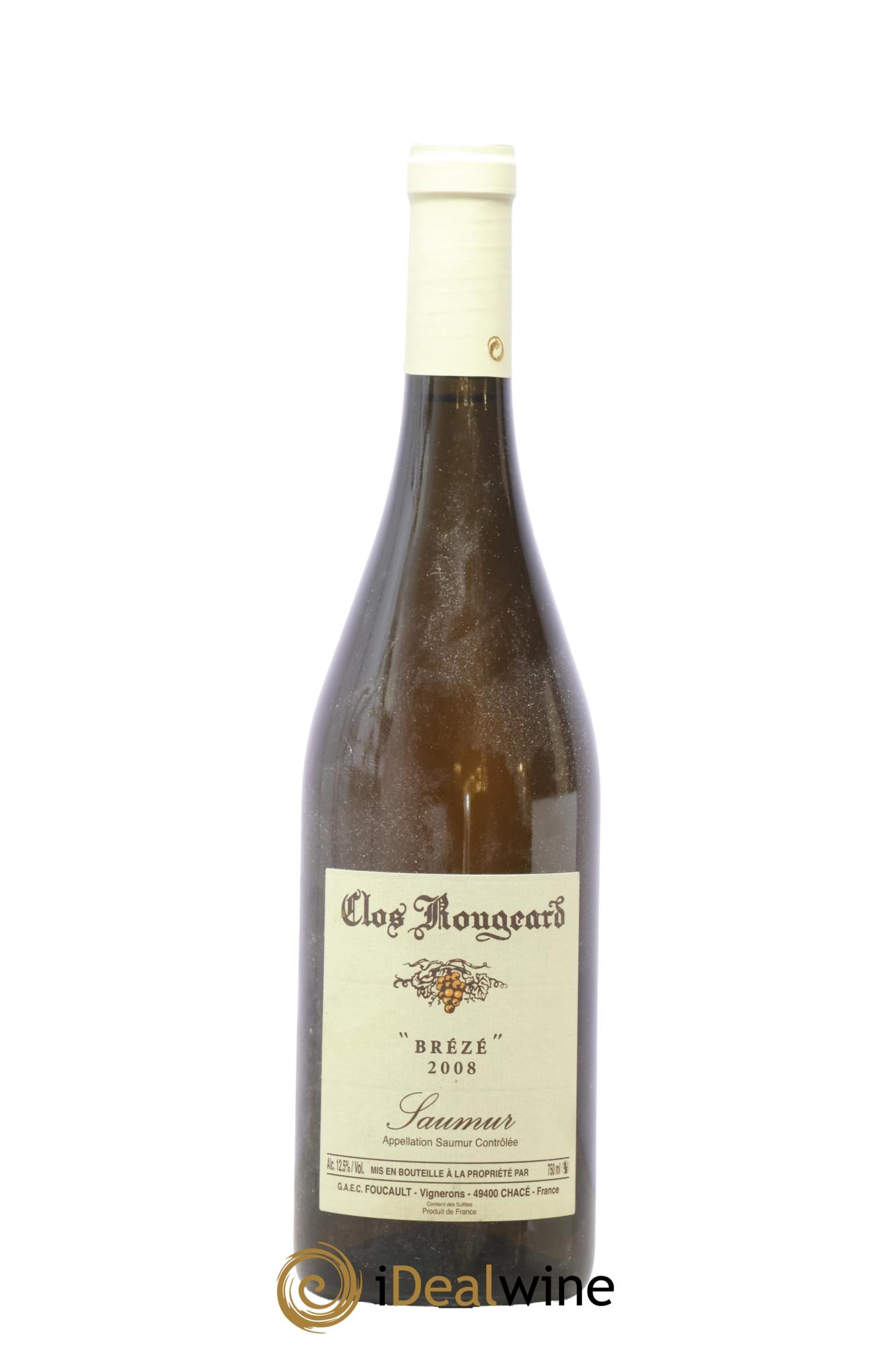 Saumur Brézé Clos Rougeard 2008 - Lot de 1 bouteille - 0