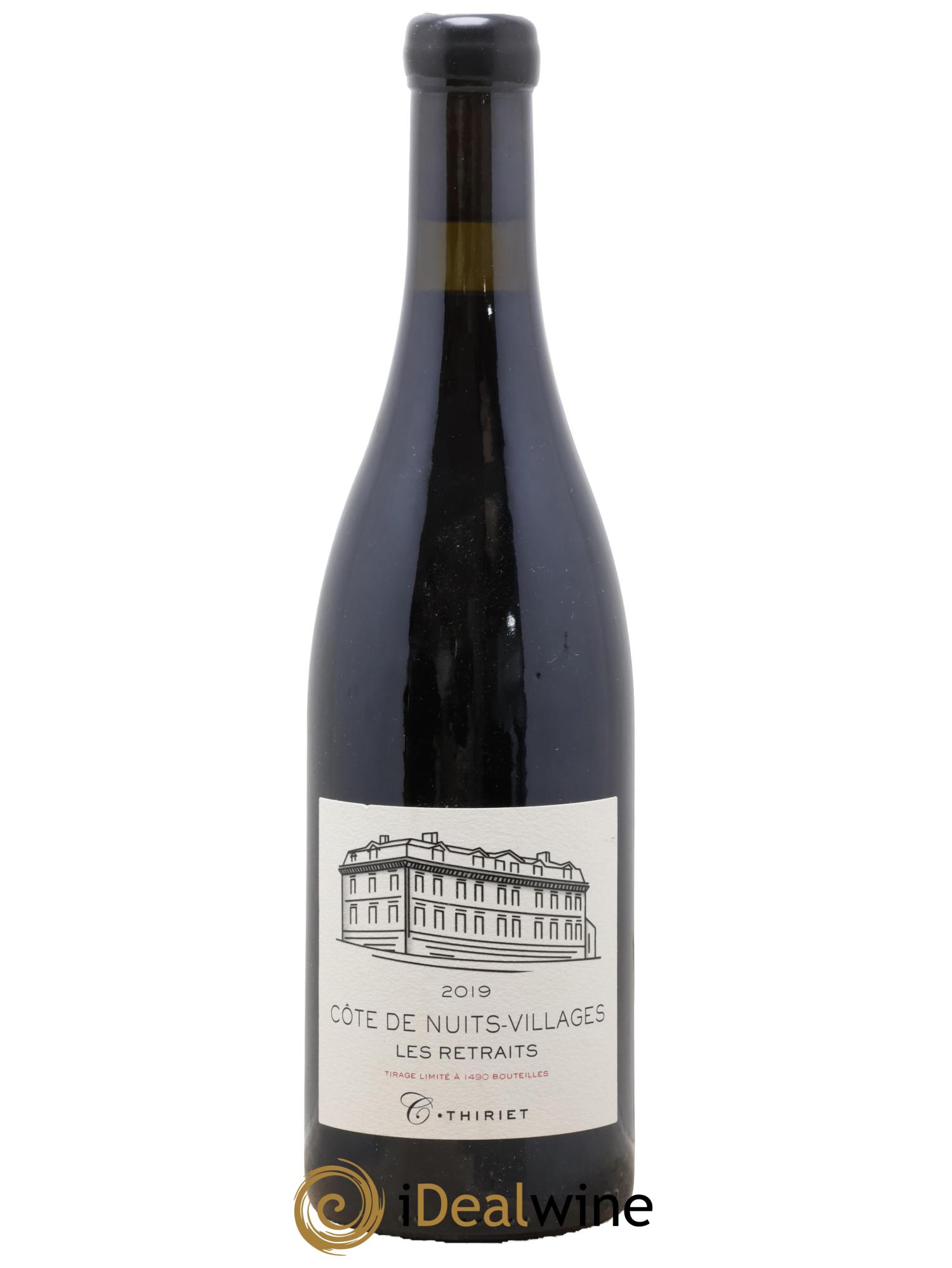 Côte de Nuits-Villages Les Retraits Maison Thiriet 2019 - Lot de 1 bouteille - 0