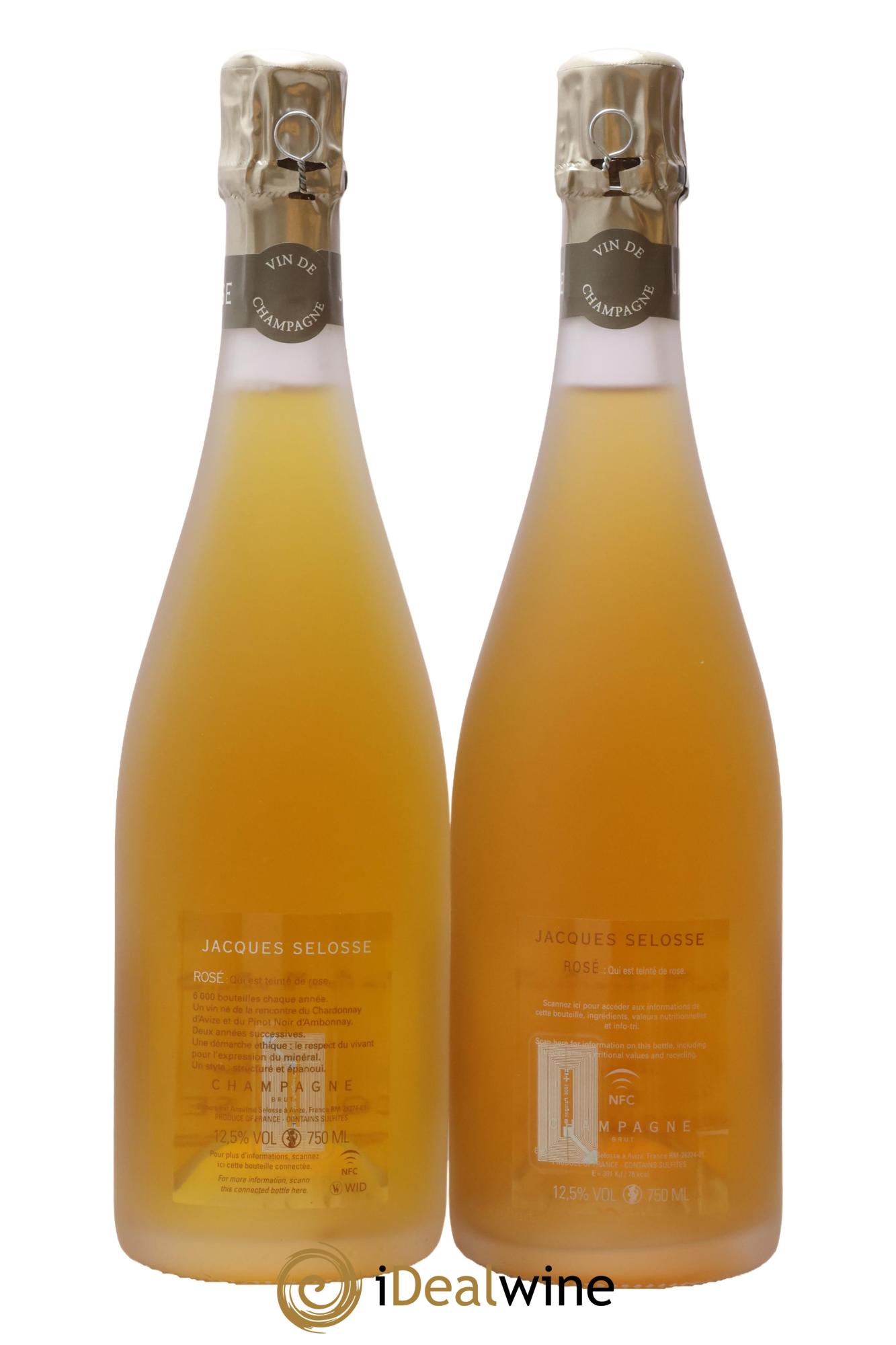 Rosé Brut Jacques Selosse - Lot de 2 bouteilles - 1