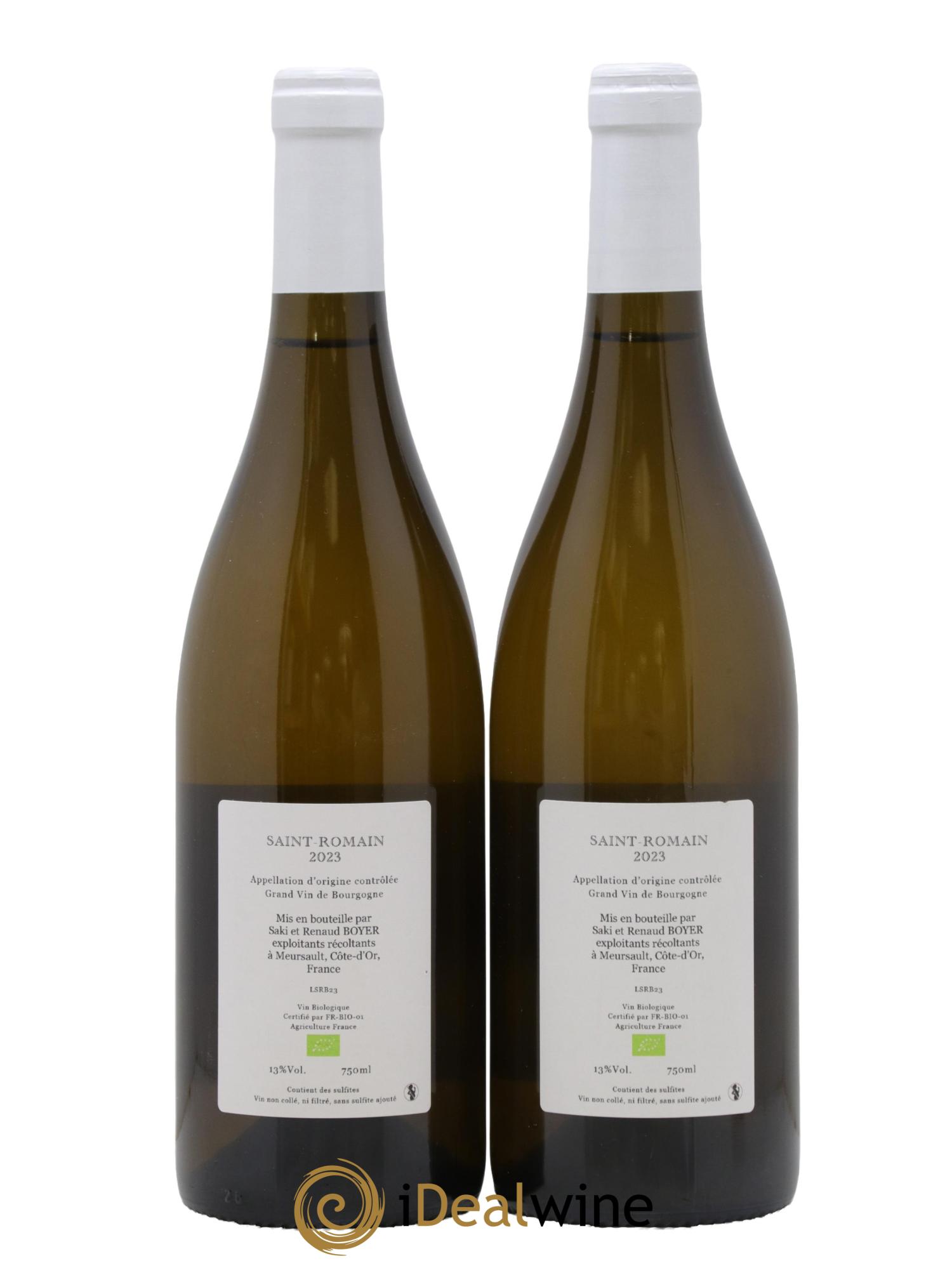 Saint-Romain Renaud Boyer 2023 - Lot de 2 bouteilles - 1
