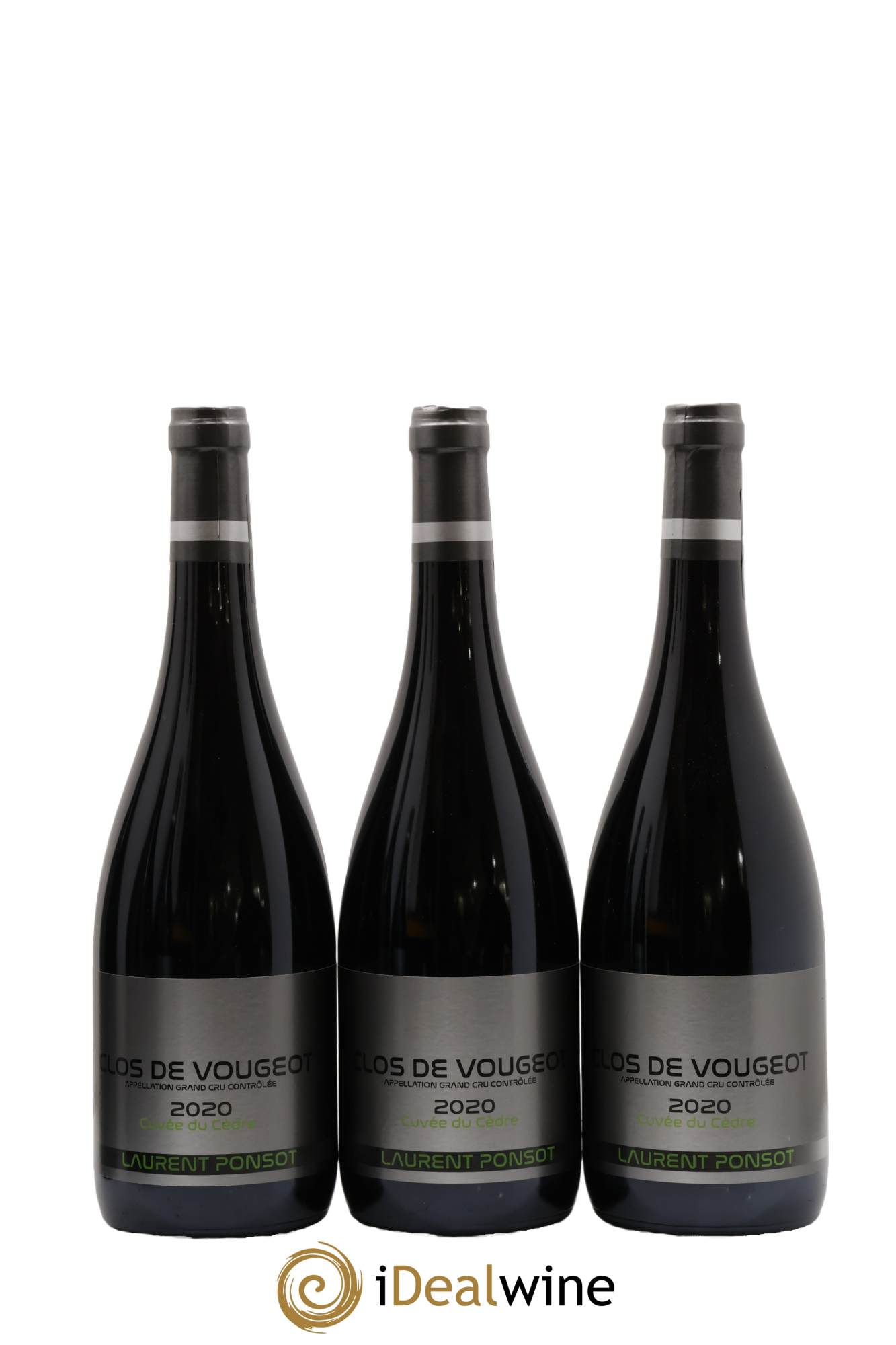 Clos de Vougeot Grand Cru Cuvée du Cèdre Laurent Ponsot 2020 - Lot of 6 bottles - 1