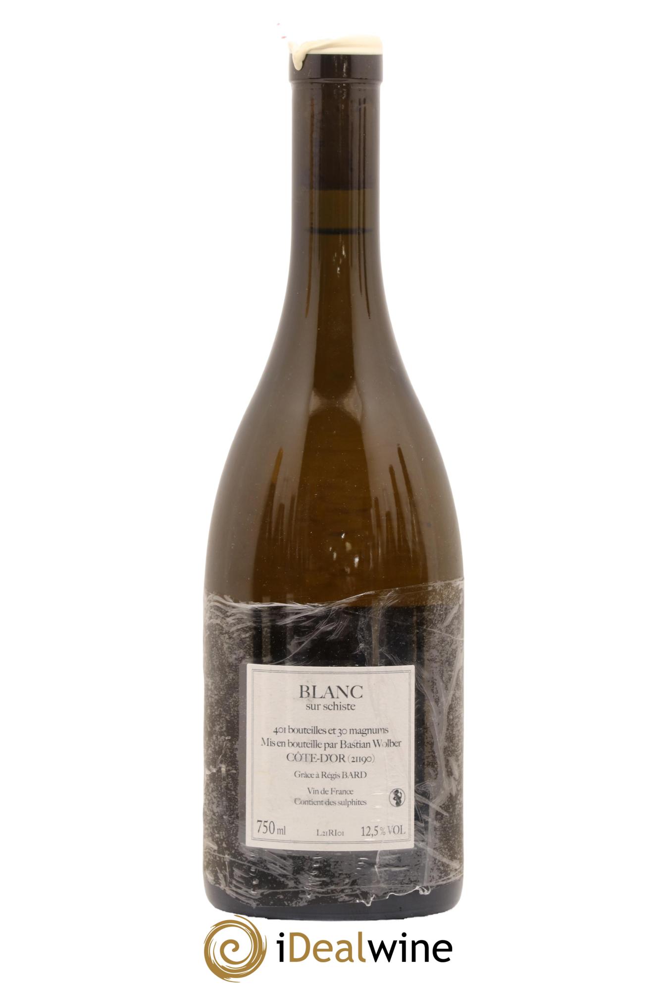 Vin de France Sur Schiste Bastian Wolber 2021 - Lot de 1 bouteille - 1