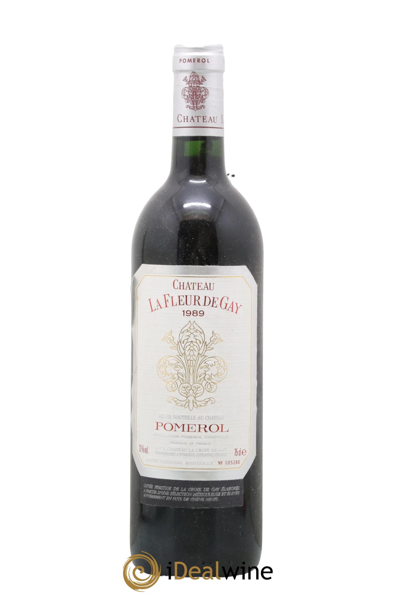 Château la Fleur de Gay 1989 - Lot de 1 bouteille - 0