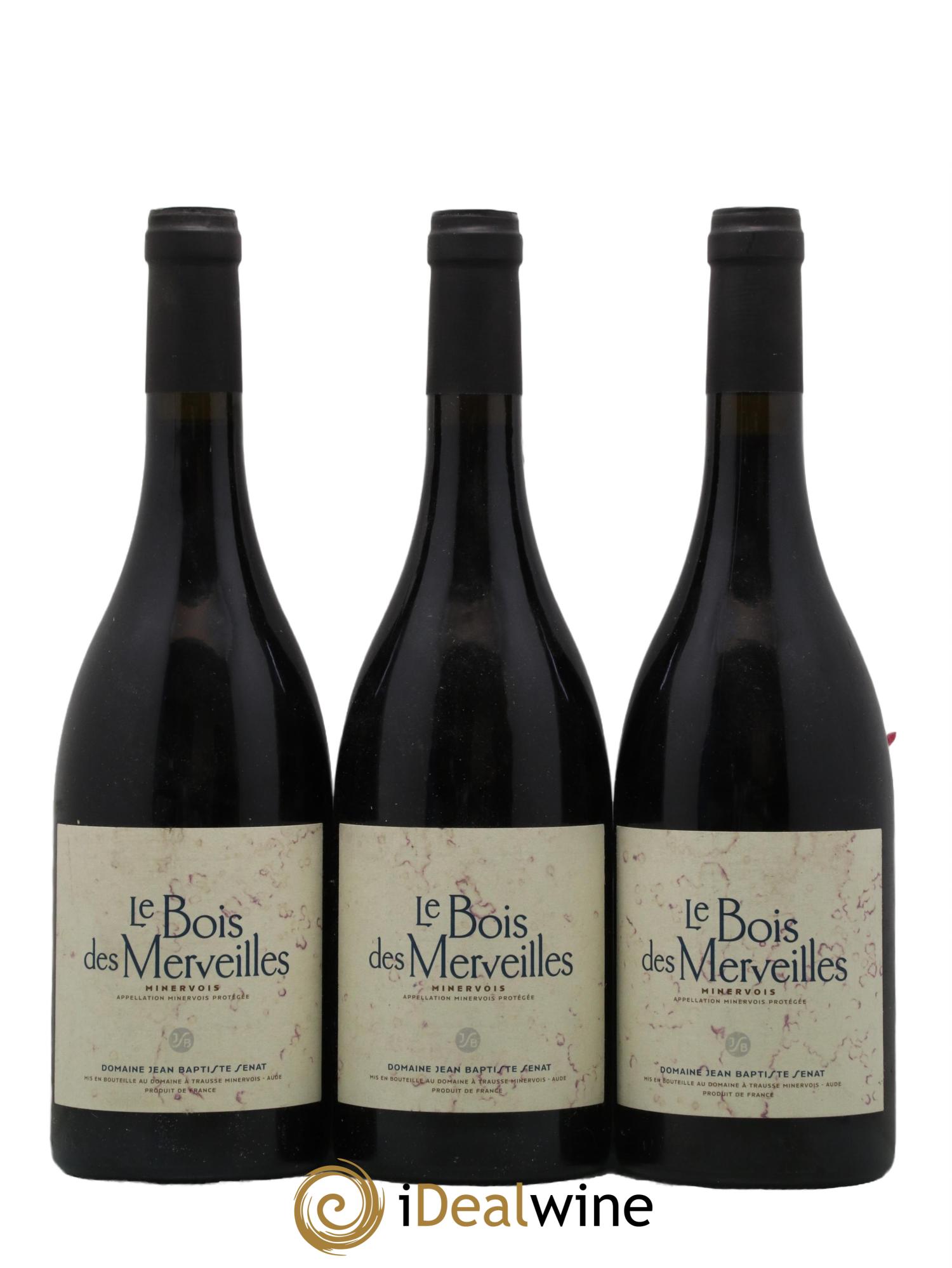 Minervois Le Bois des Merveilles Jean-Baptiste Sénat 2016 - Lot de 3 bouteilles - 0