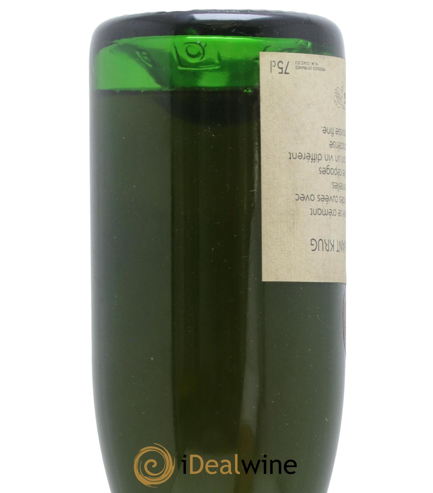 Champagne Crémant Krug - Lot de 1 bouteille - 1