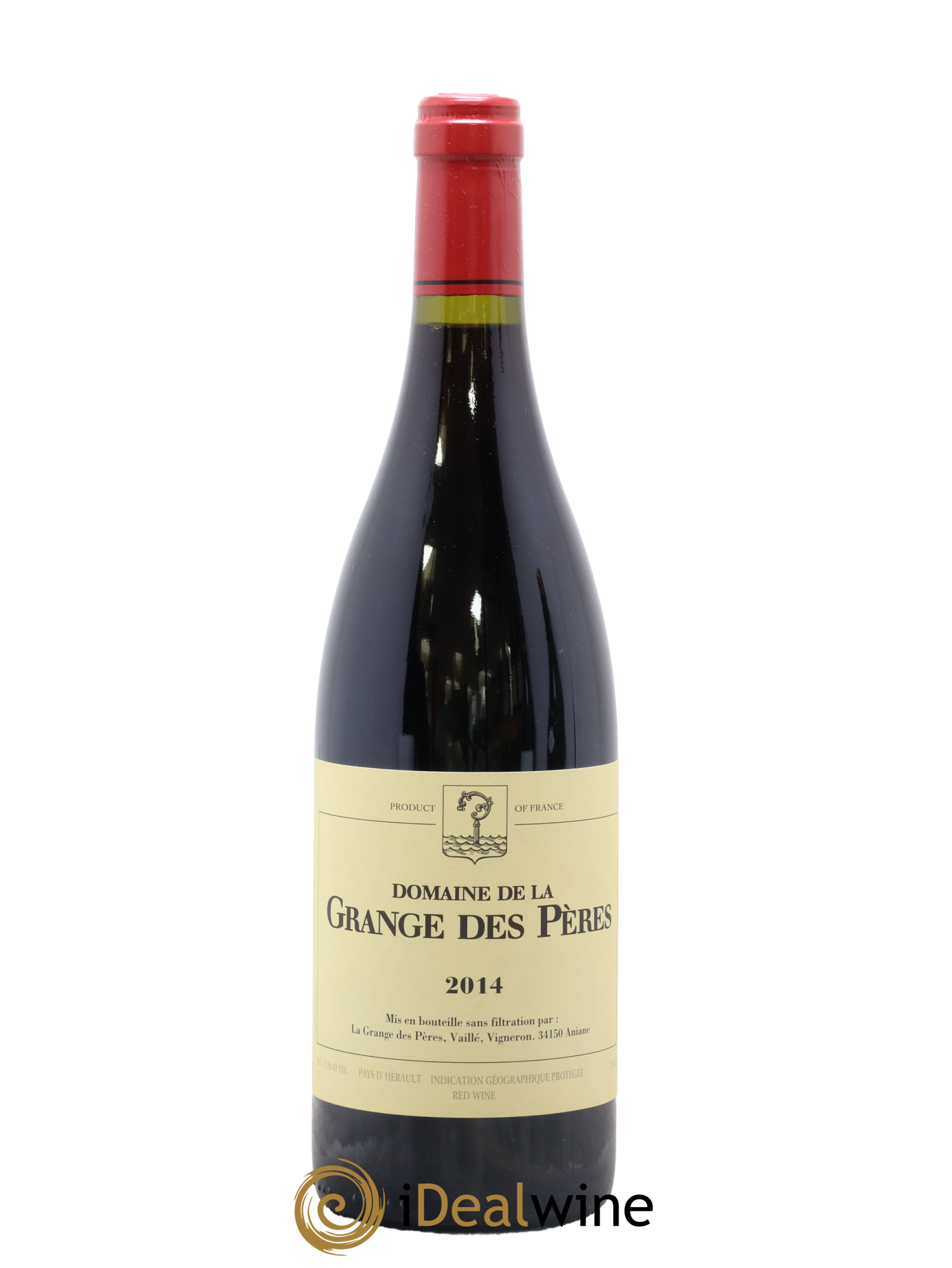Pays d'Hérault Grange des Pères Laurent Vaillé 2014 - Lot de 1 bouteille - 0