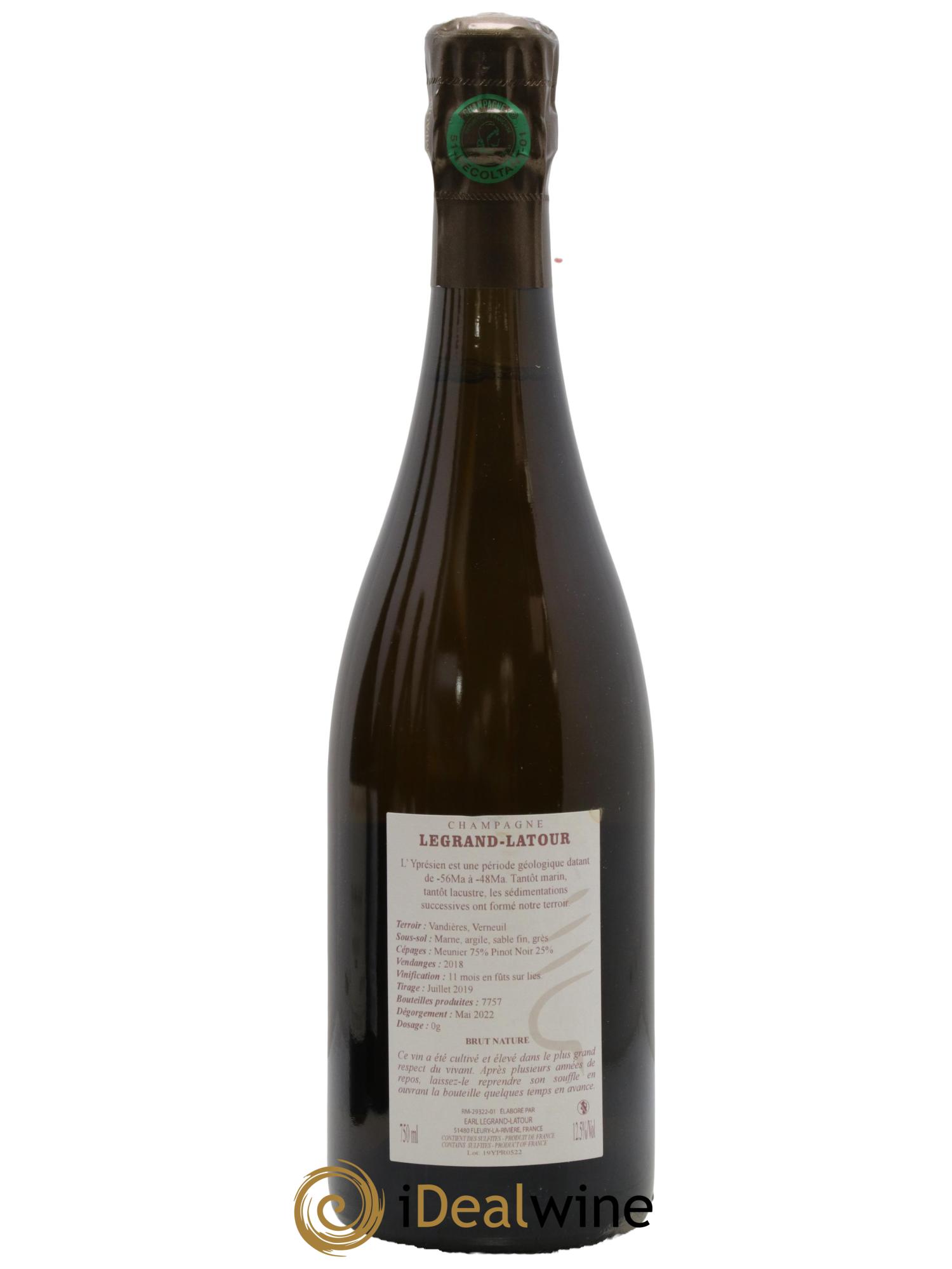 Yprésien Legrand Latour 2018 - Posten von 1 Flasche - 1