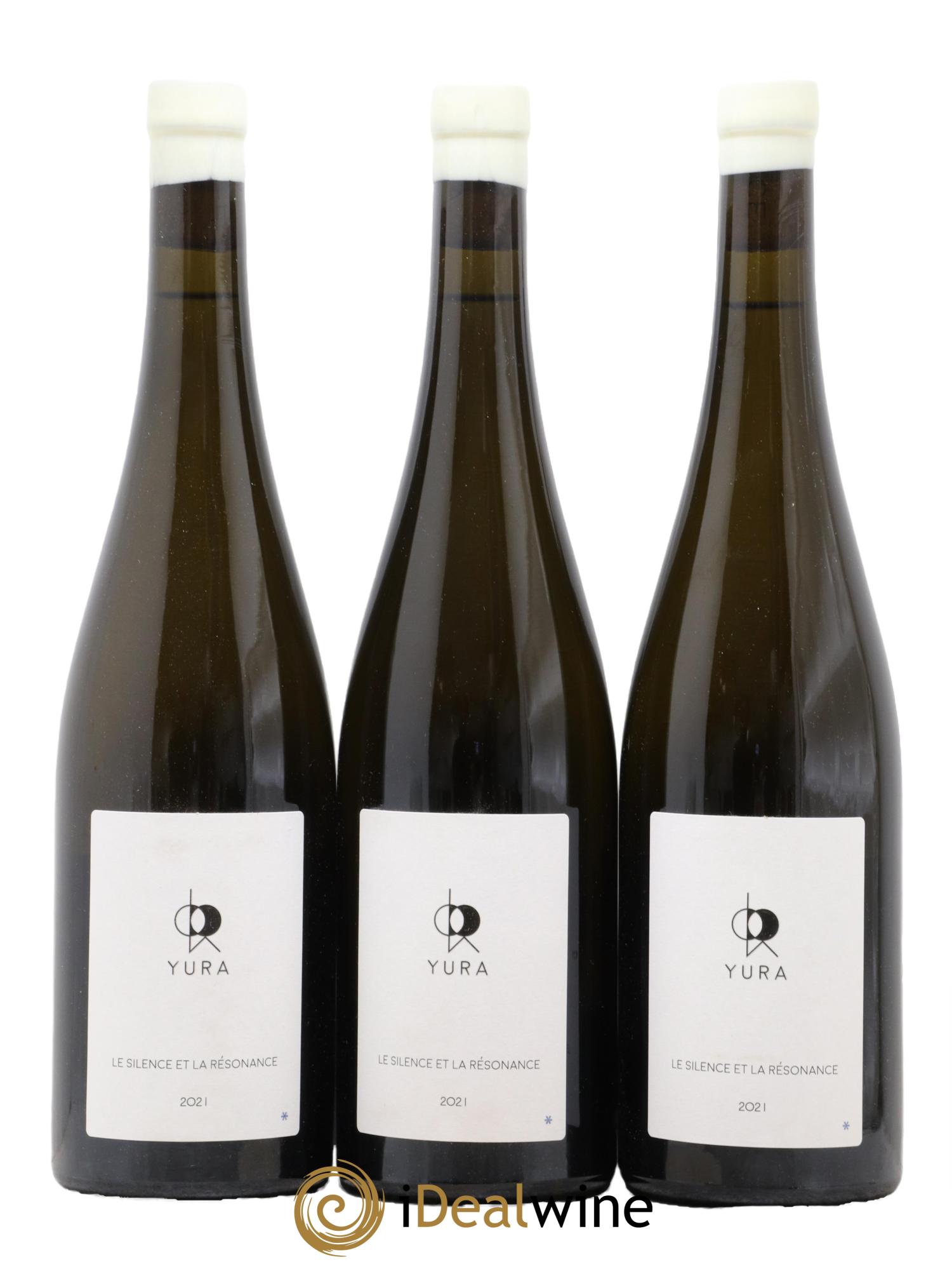 Alsace Le silence et la résonance Jintaro Yura 2021 - Lot de 3 bouteilles - 0