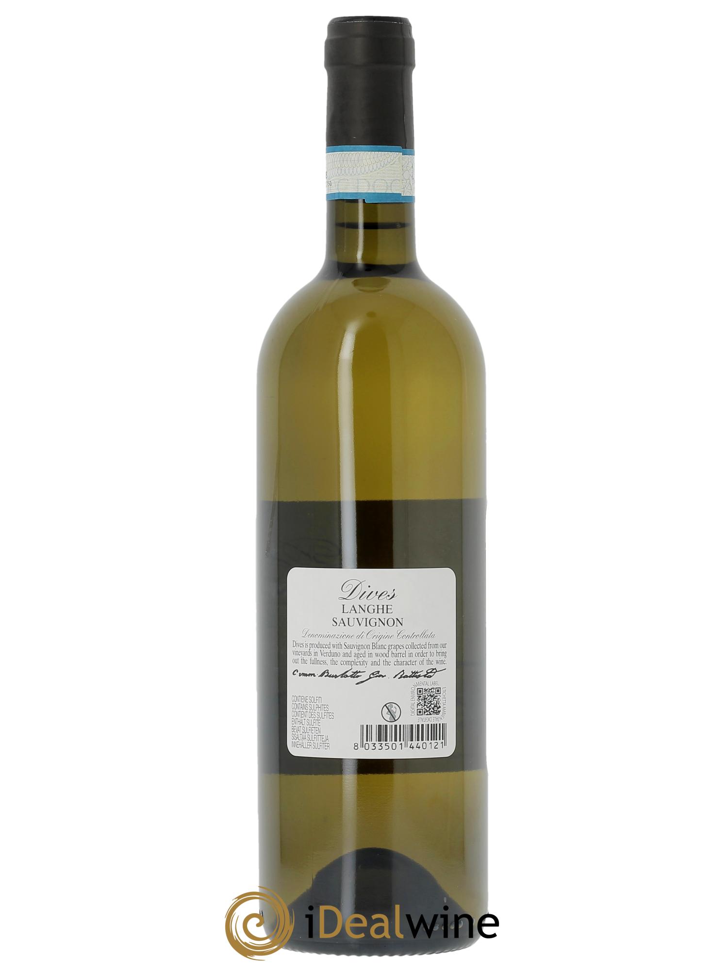 Langhe DOC Dives Sauvignon Comm. Giovan Battista Burlotto 2023 - Posten von 1 Flasche - 1