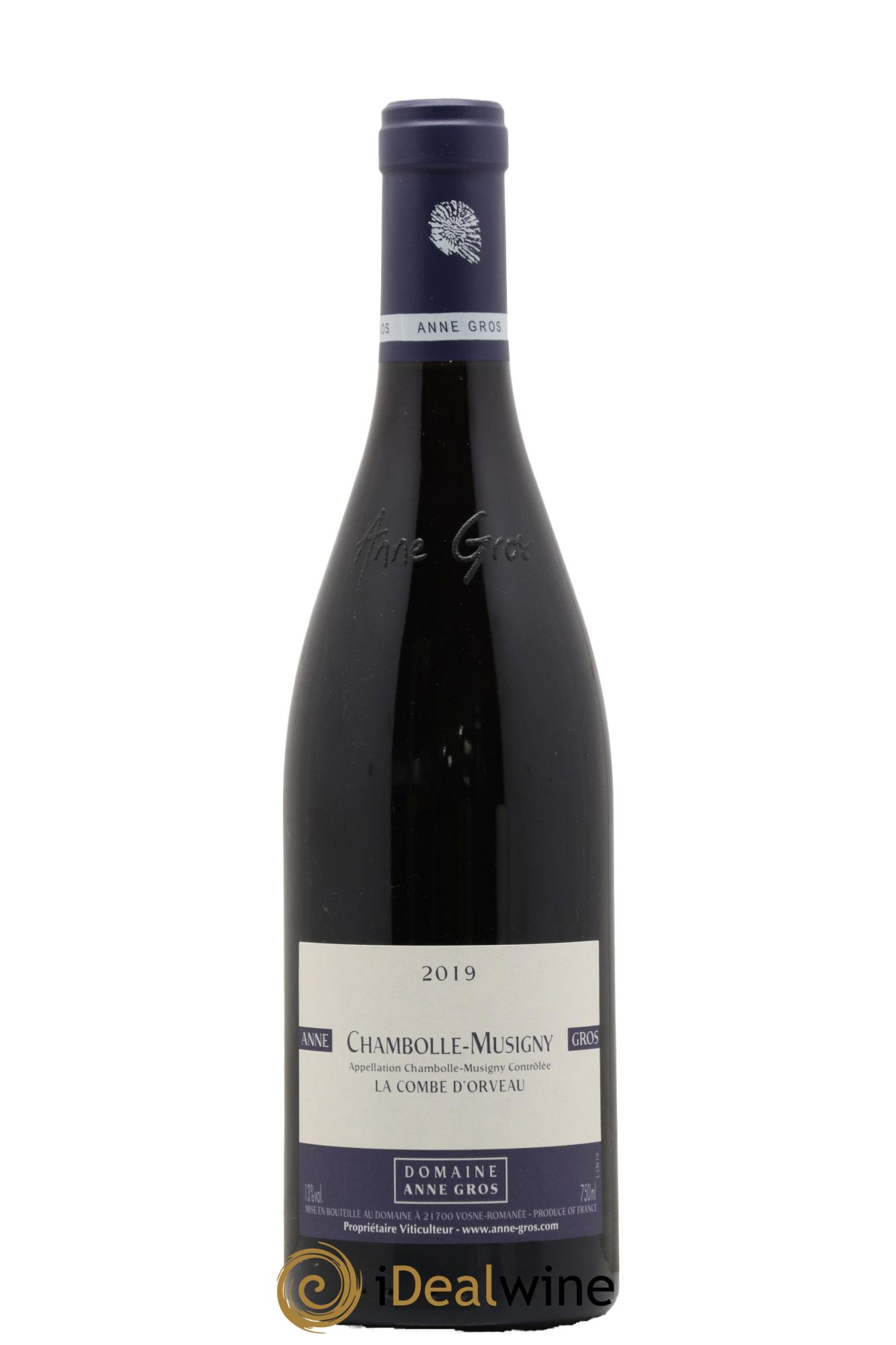 Chambolle-Musigny La Combe d'Orveau Anne Gros 2019 - Lot de 1 bouteille - 0