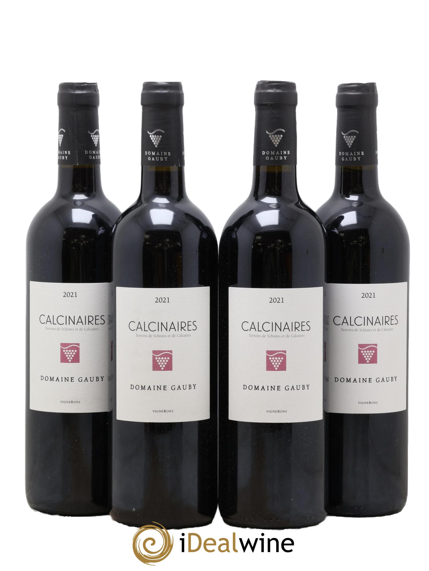 IGP Côtes Catalanes Les Calcinaires Gauby (Domaine) 2021 - Lot de 4 bouteilles - 0
