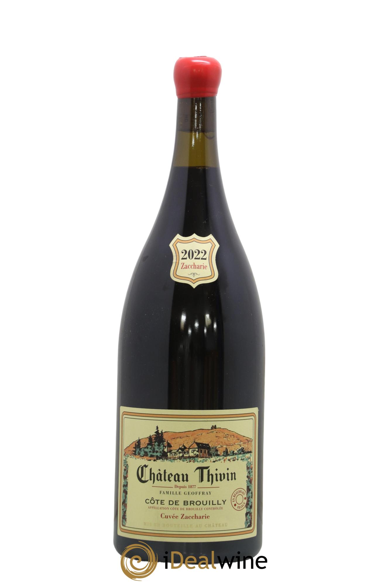 Côte de Brouilly Cuvée Zaccharie Château Thivin 2022 - Posten von 1 Magnum - 0