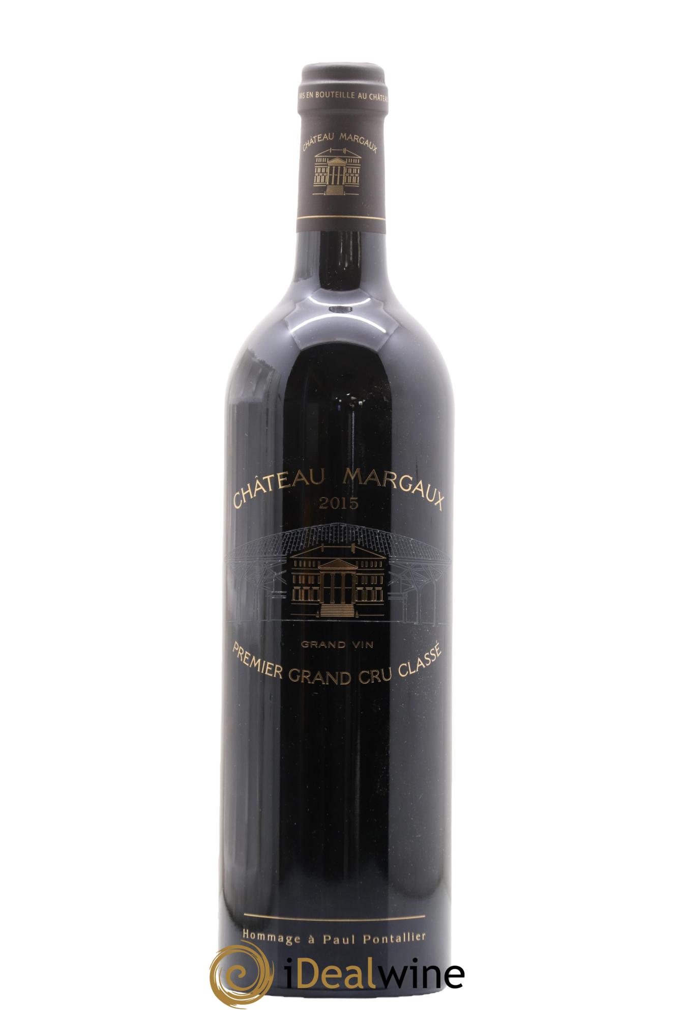 Château Margaux 1er Grand Cru Classé 2015 - Lot de 1 bouteille - 0