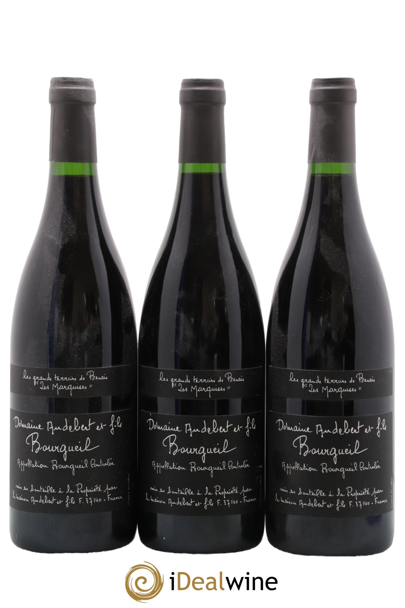 Bourgueil Les Marquises Domaine Audebert 2009 - Lot de 3 bouteilles - 0