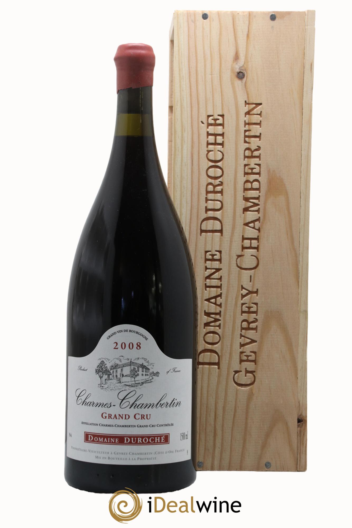 Charmes-Chambertin Grand Cru Duroché (Domaine) 2008 - Lot de 1 magnum - 0