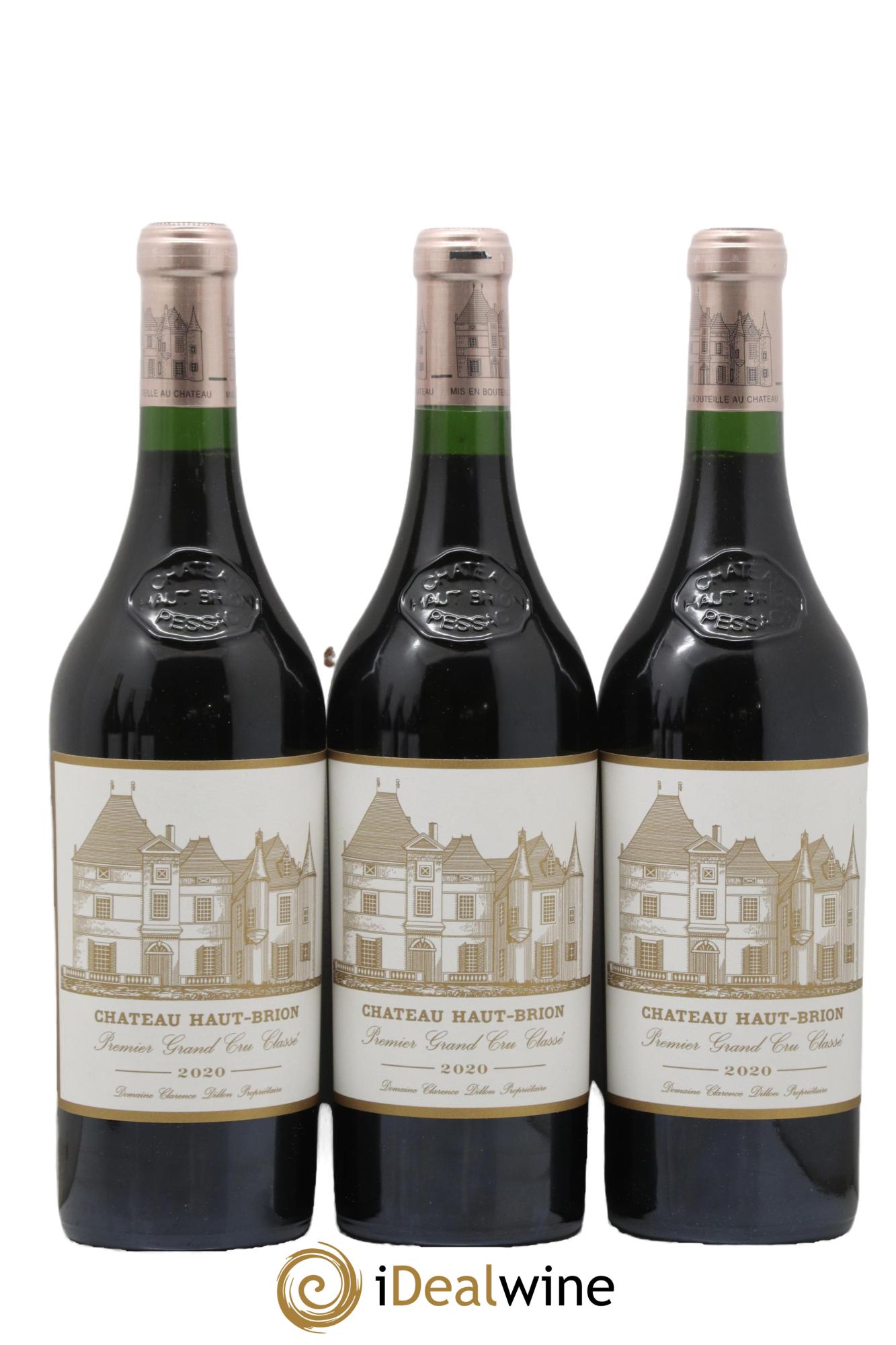 Château Haut Brion 1er Grand Cru Classé 2020 - Lot of 6 bottles - 1