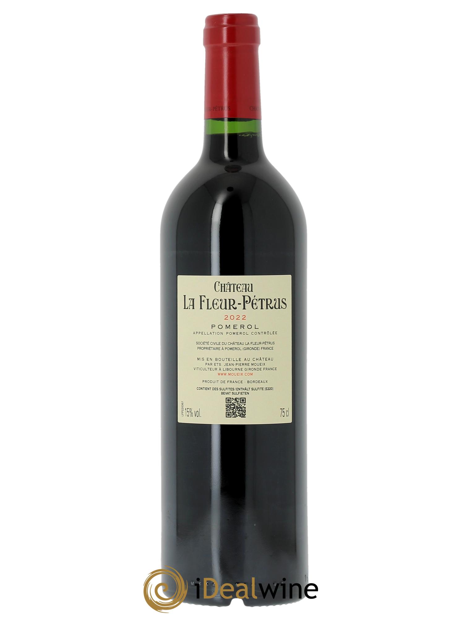 Château la Fleur Petrus (CBO à partir de 6 bts) 2022 - Lot de 1 bouteille - 1