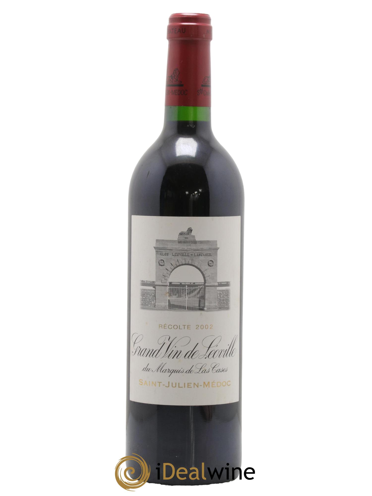 Château Léoville Las Cases 2ème Grand Cru Classé 2002 - Lot de 1 bouteille - 0