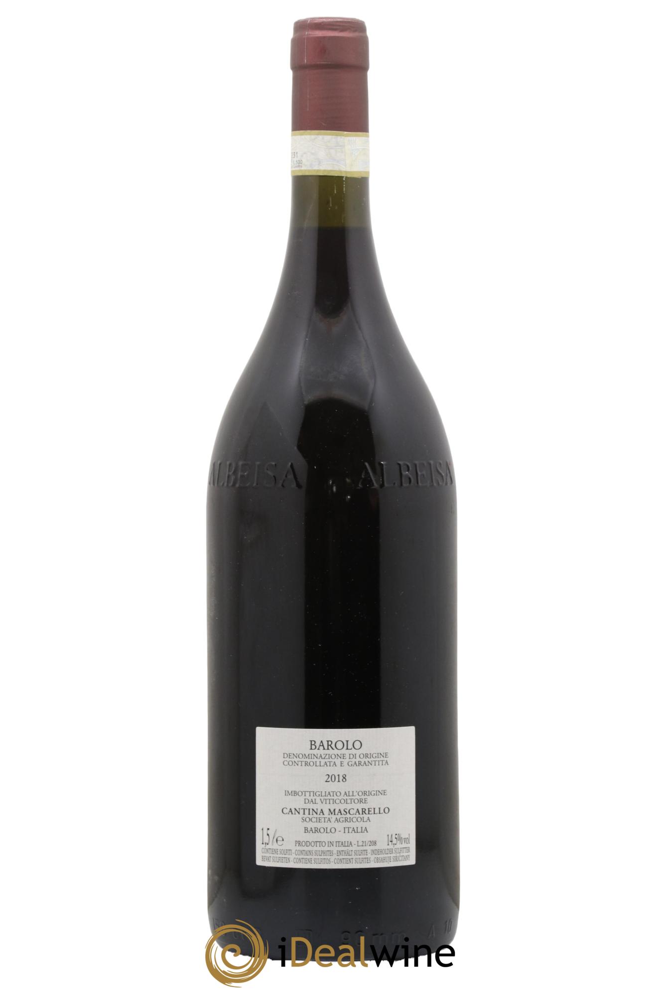 Barolo DOCG Artist Label Bartolo Mascarello 2018 - Lot de 1 magnum - 1