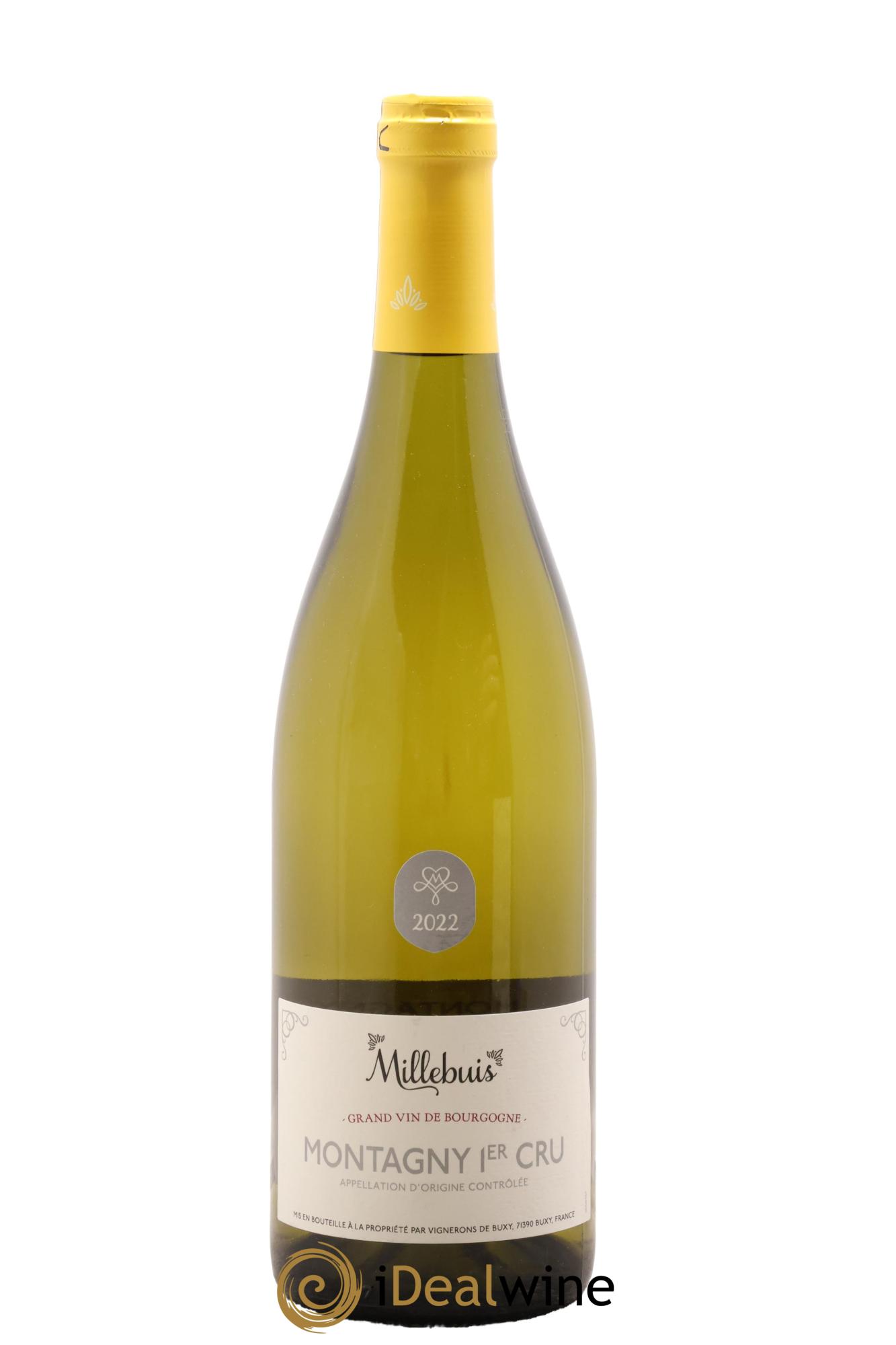 Montagny 1er Cru Millebuis 2022 - Lot de 1 bouteille - 0