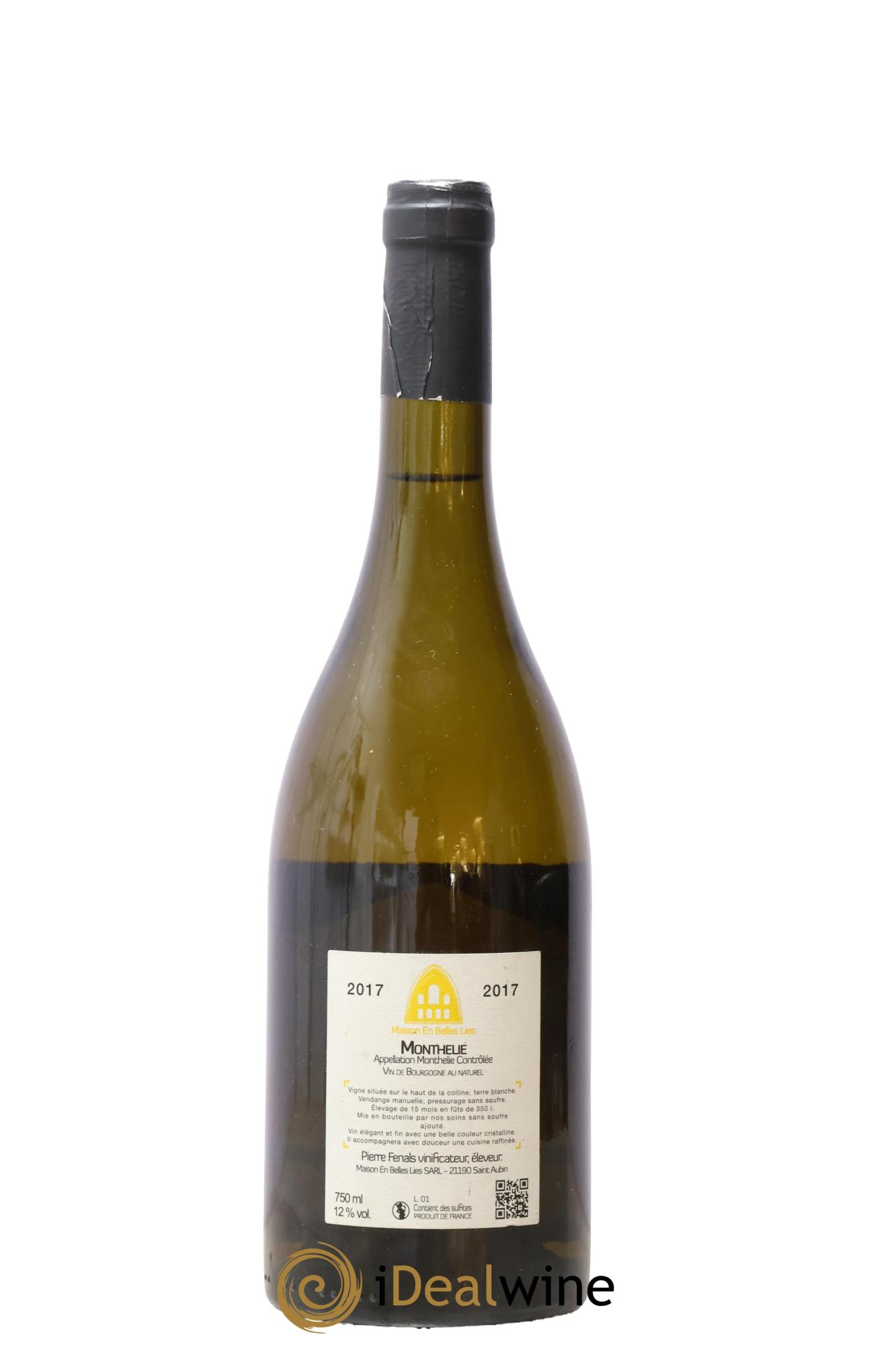 Monthélie Maison En Belles Lies 2017 - Posten von 1 Flasche - 1