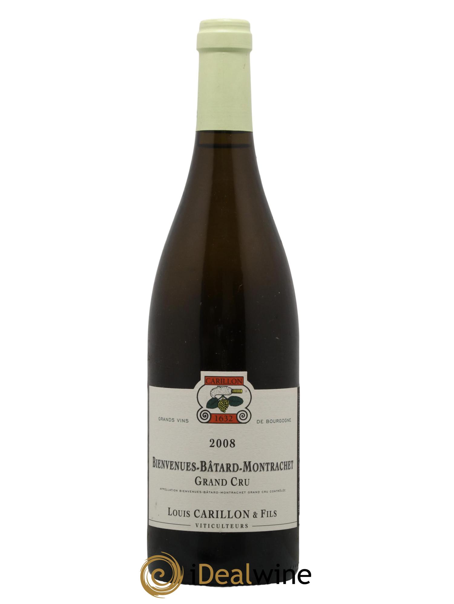 Bienvenues-Bâtard-Montrachet Grand Cru Louis Carillon & Fils 2008 - Lot de 1 bouteille - 0