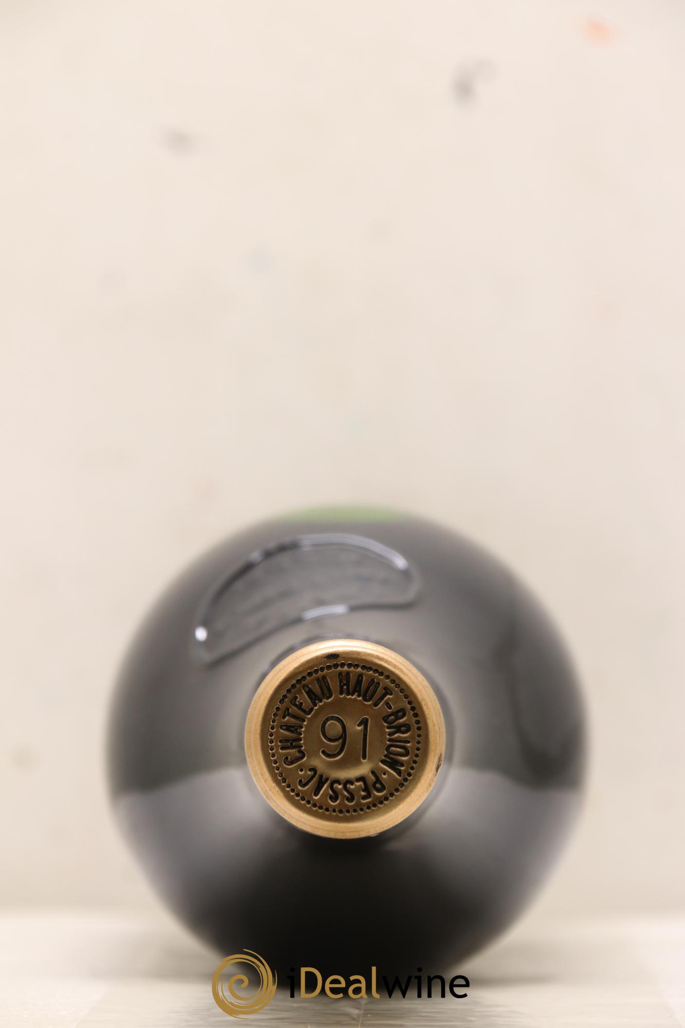 Château Haut Brion 1er Grand Cru Classé 1991 - Lotto di 1 bottiglia - 1